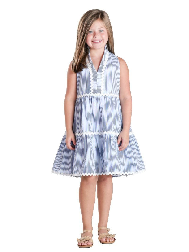 YOUTH - COASTAL DRESS - PREP - BLUE