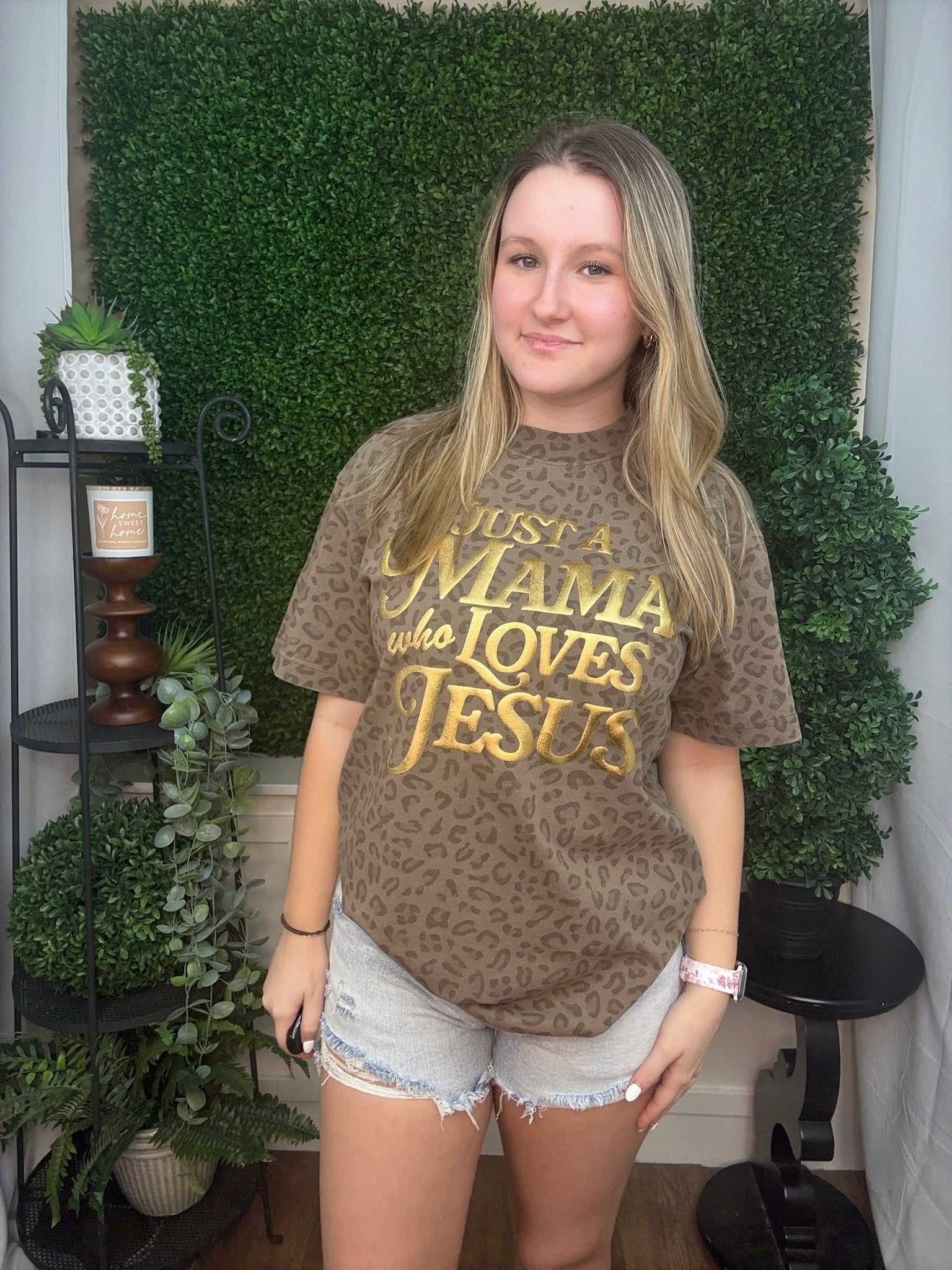 JUST A MAMA SS - BROWN