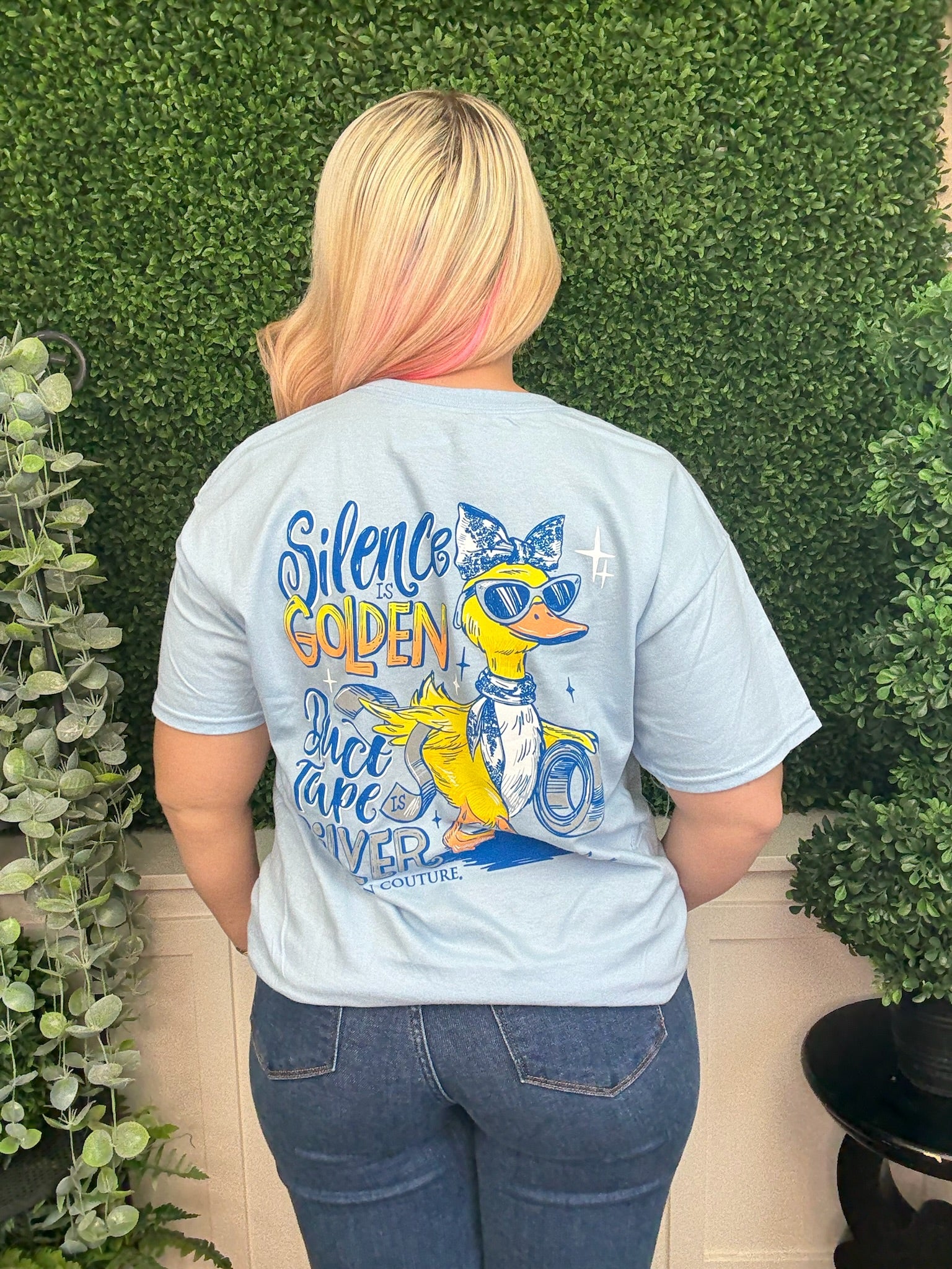 SILENCE IS GOLDEN - LIGHT BLUE