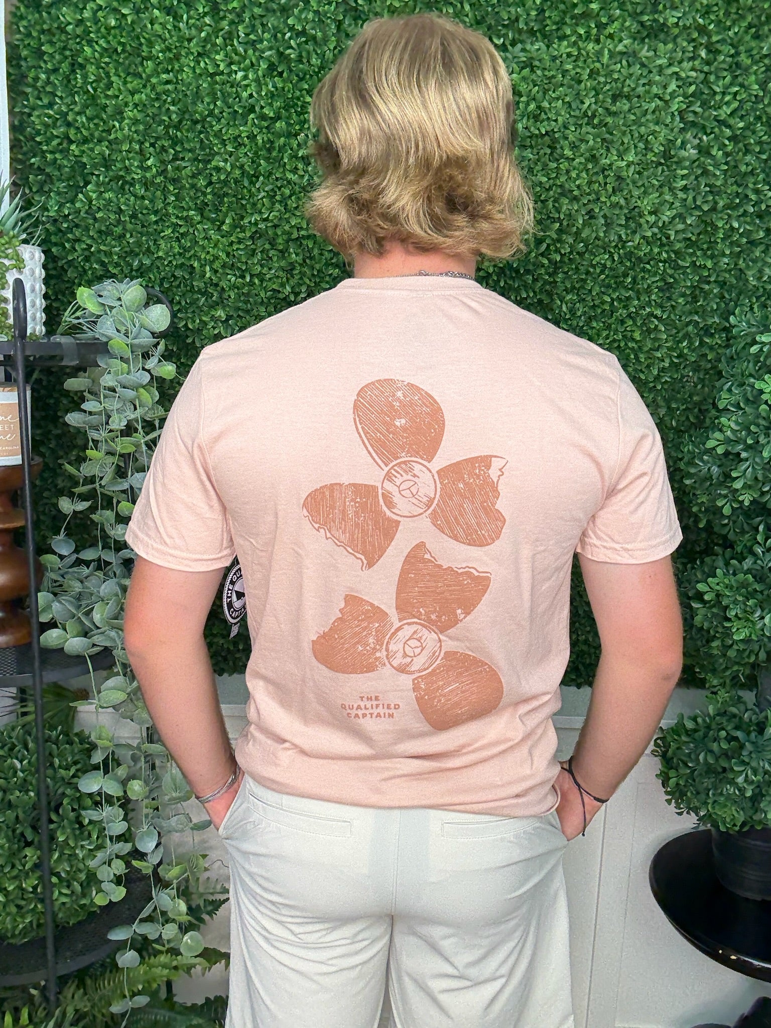 PROPS TEE - PALE PEACH