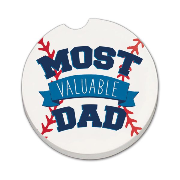 MOST VALUABLE DAD CAR COASTER