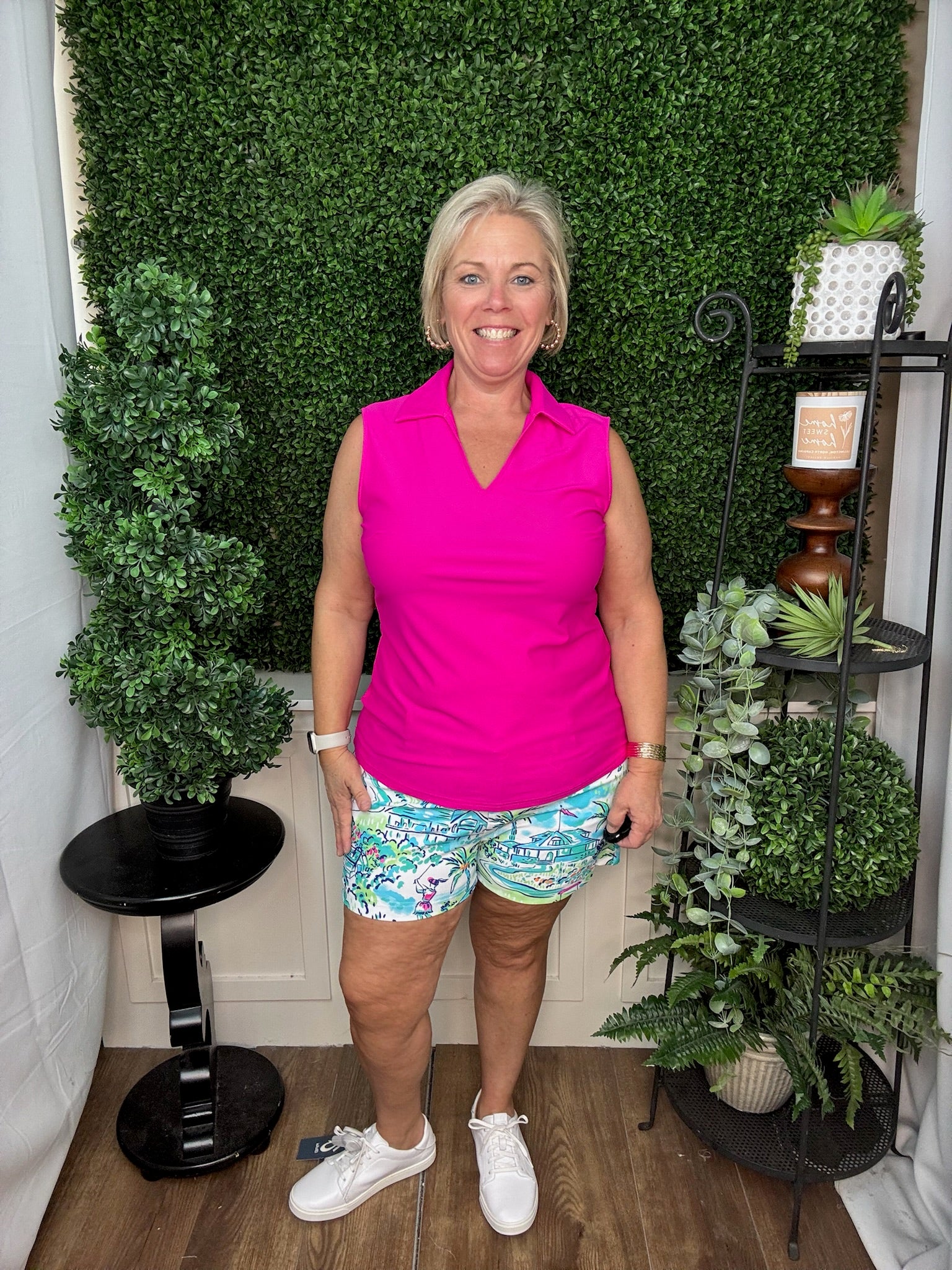 ARELY FRONT POCKET SHORT - SKY