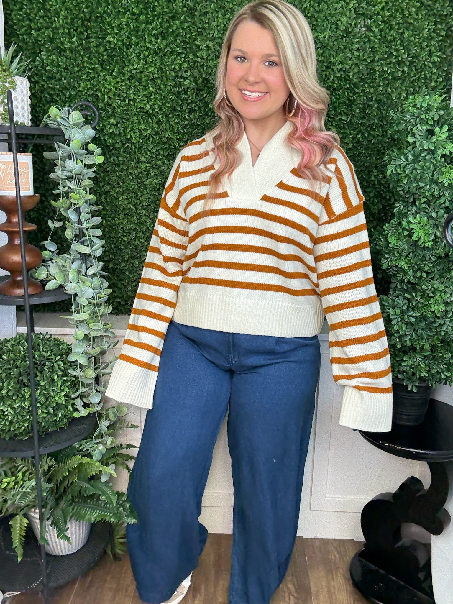 PLISSE DRESS PANTS - CHAMBRAY