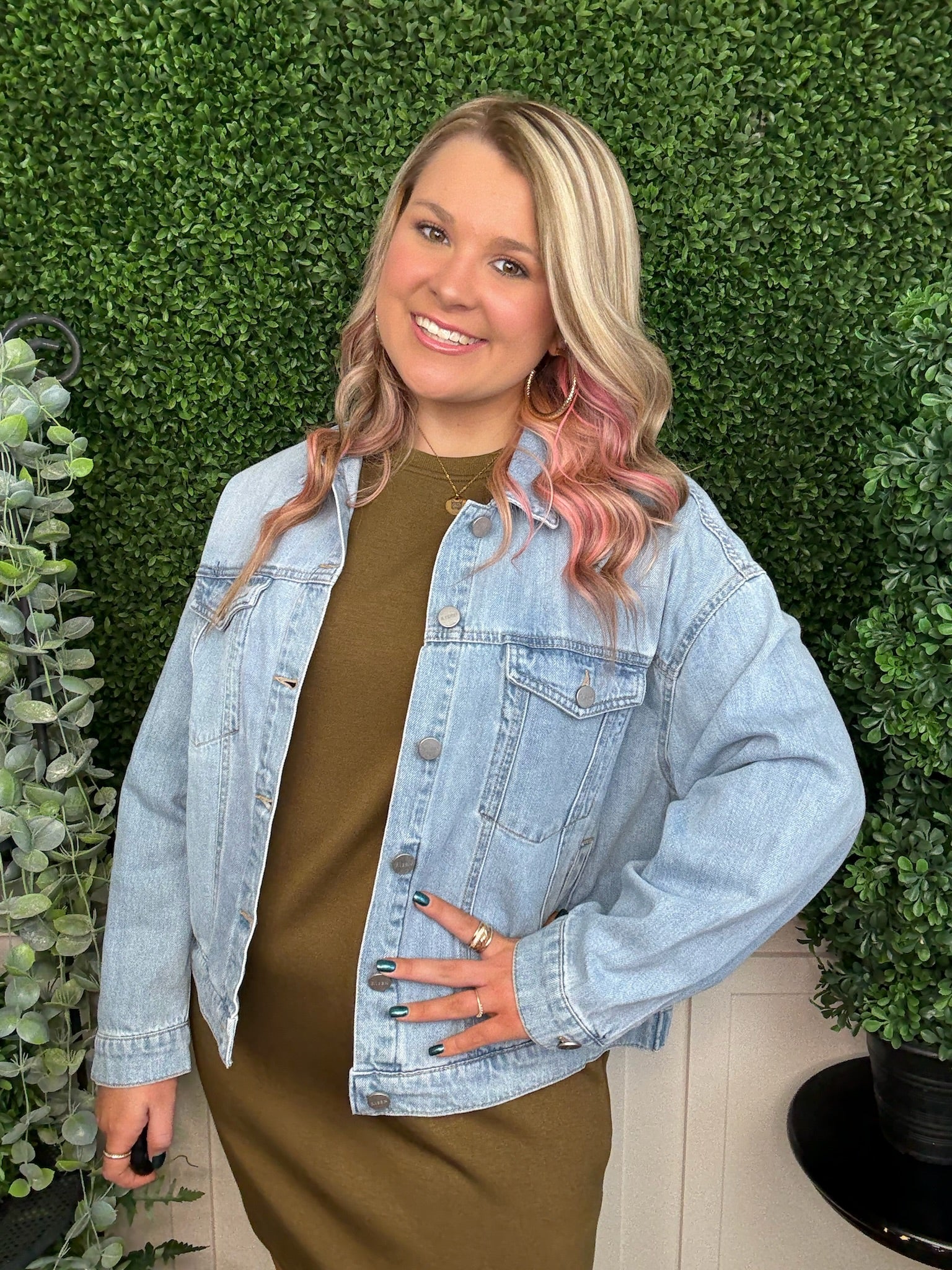 OVERSIZED DENIM JACKET - LIGHT