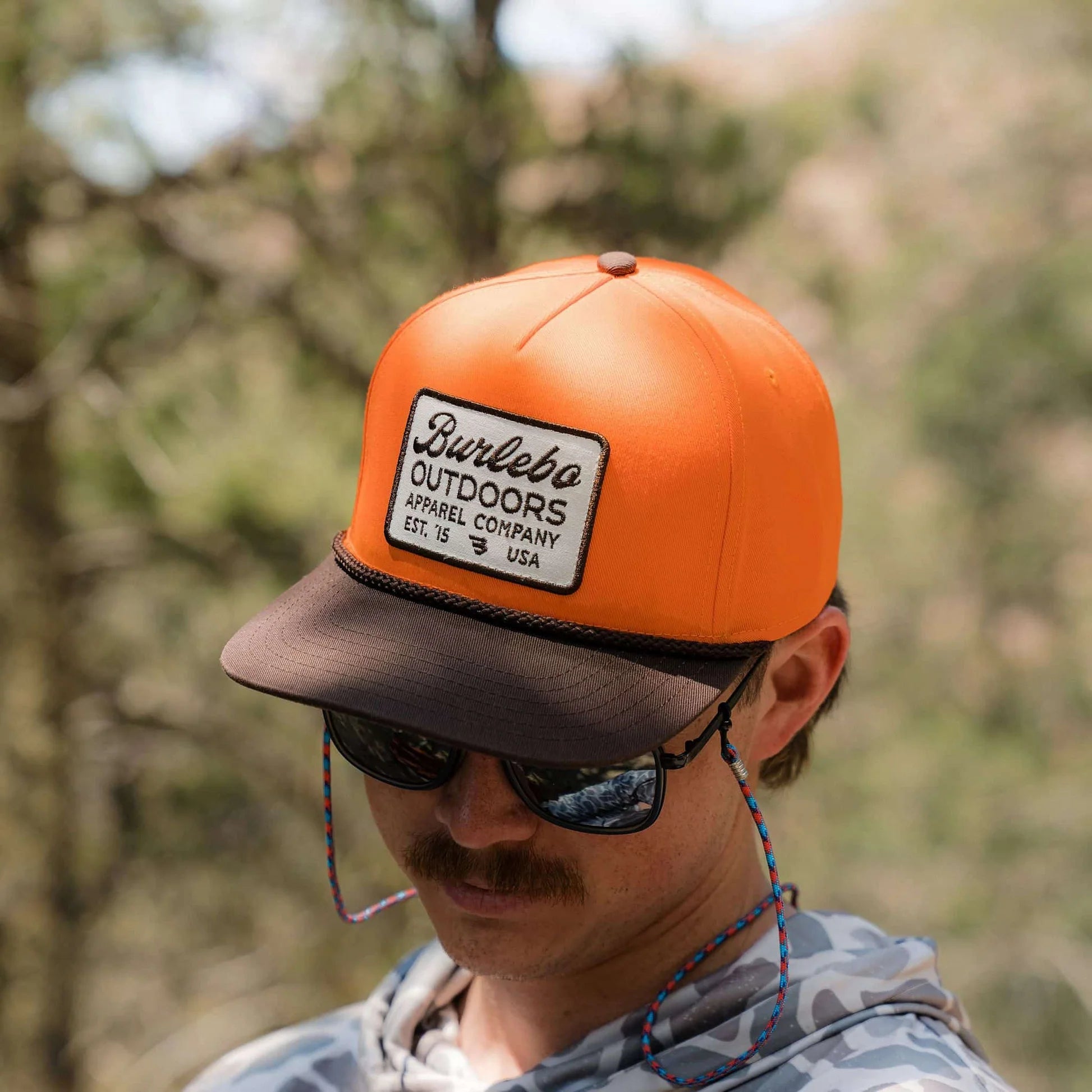 CAP - BLAZE OUTDOORS ORANGE/BROWN BILL