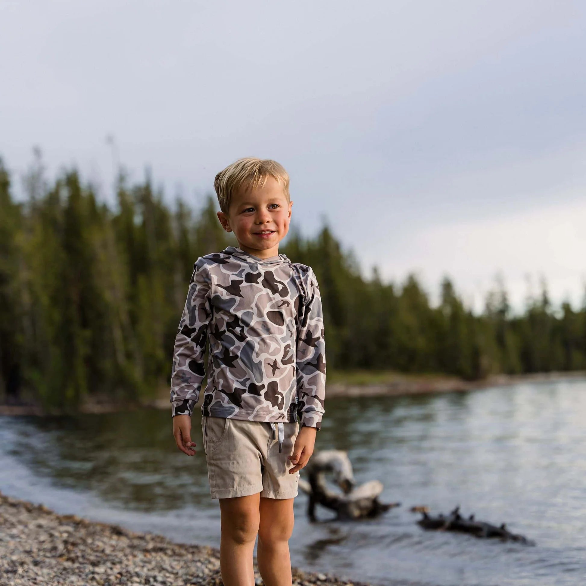 YOUTH PERFORMANCE HOODIE - MALLARD MAYHEM CAMO