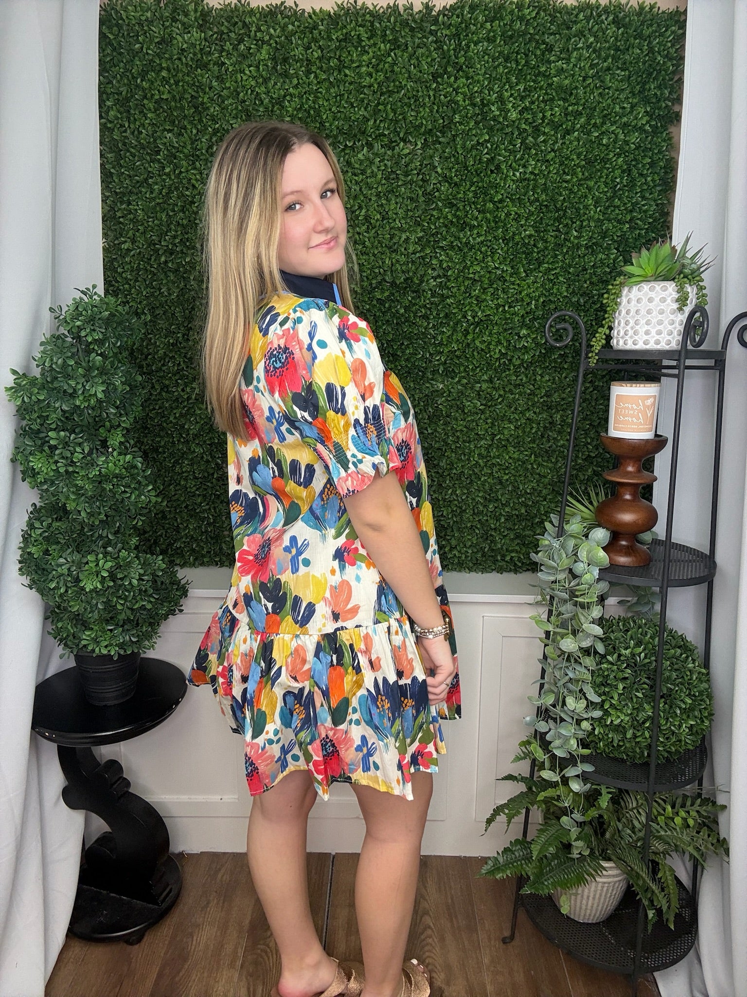 MULTI COLOR MINI DRESS