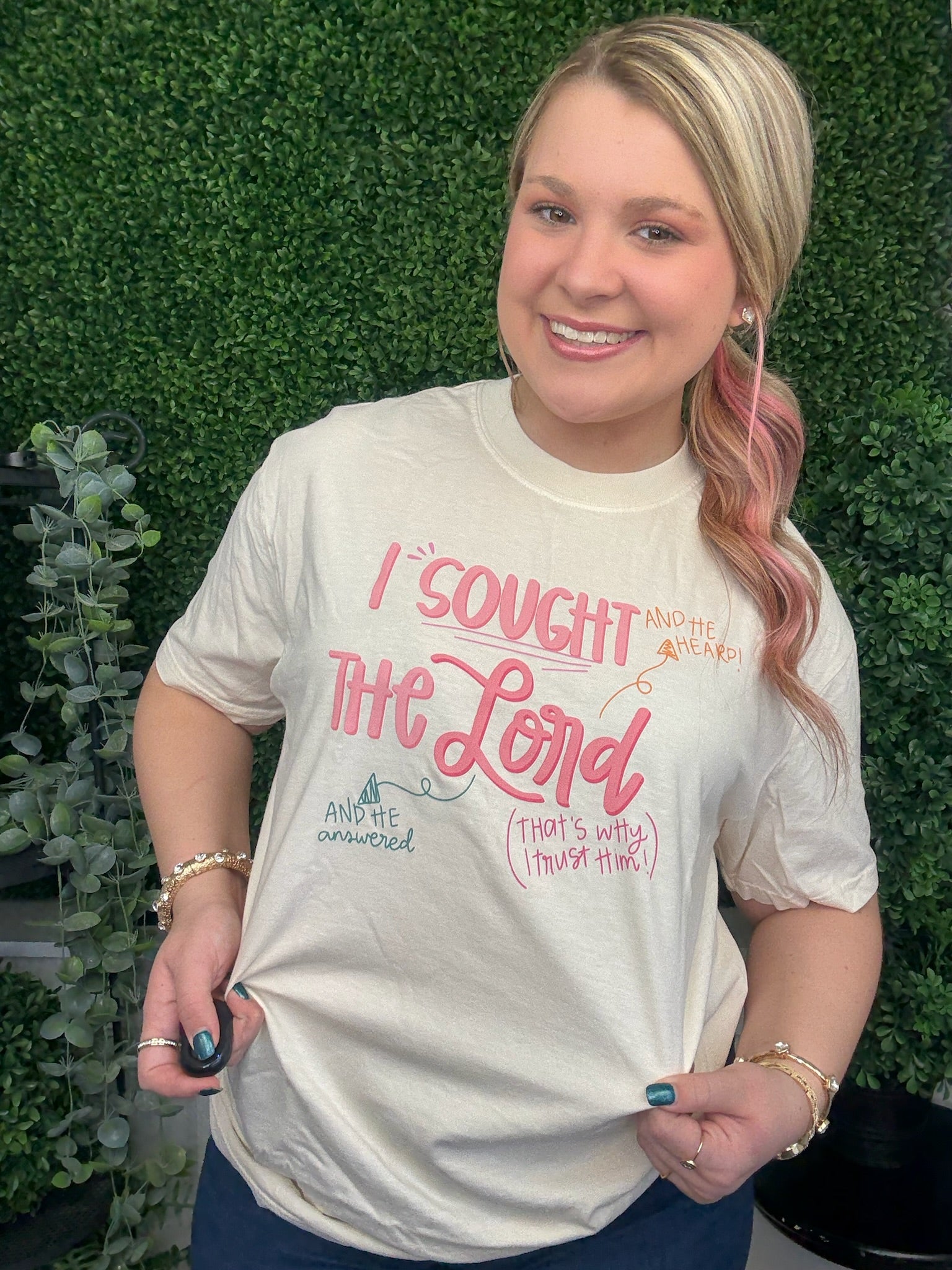 SOUGHT THE LORD - IVORY