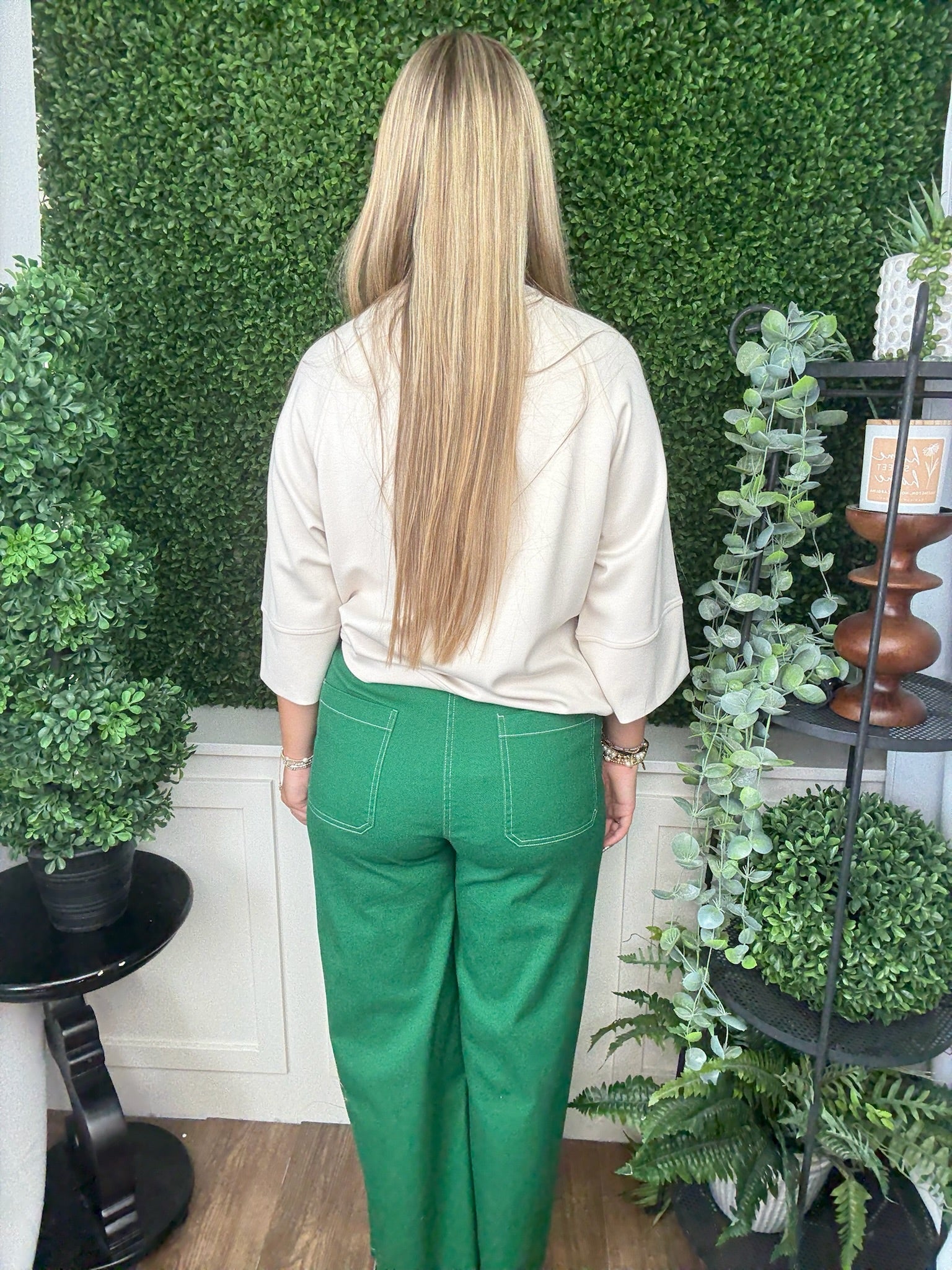 NO LINING LUXEKNIT RAGLAN SHORT SLEEVE ATHLETIC TOP - ECRU