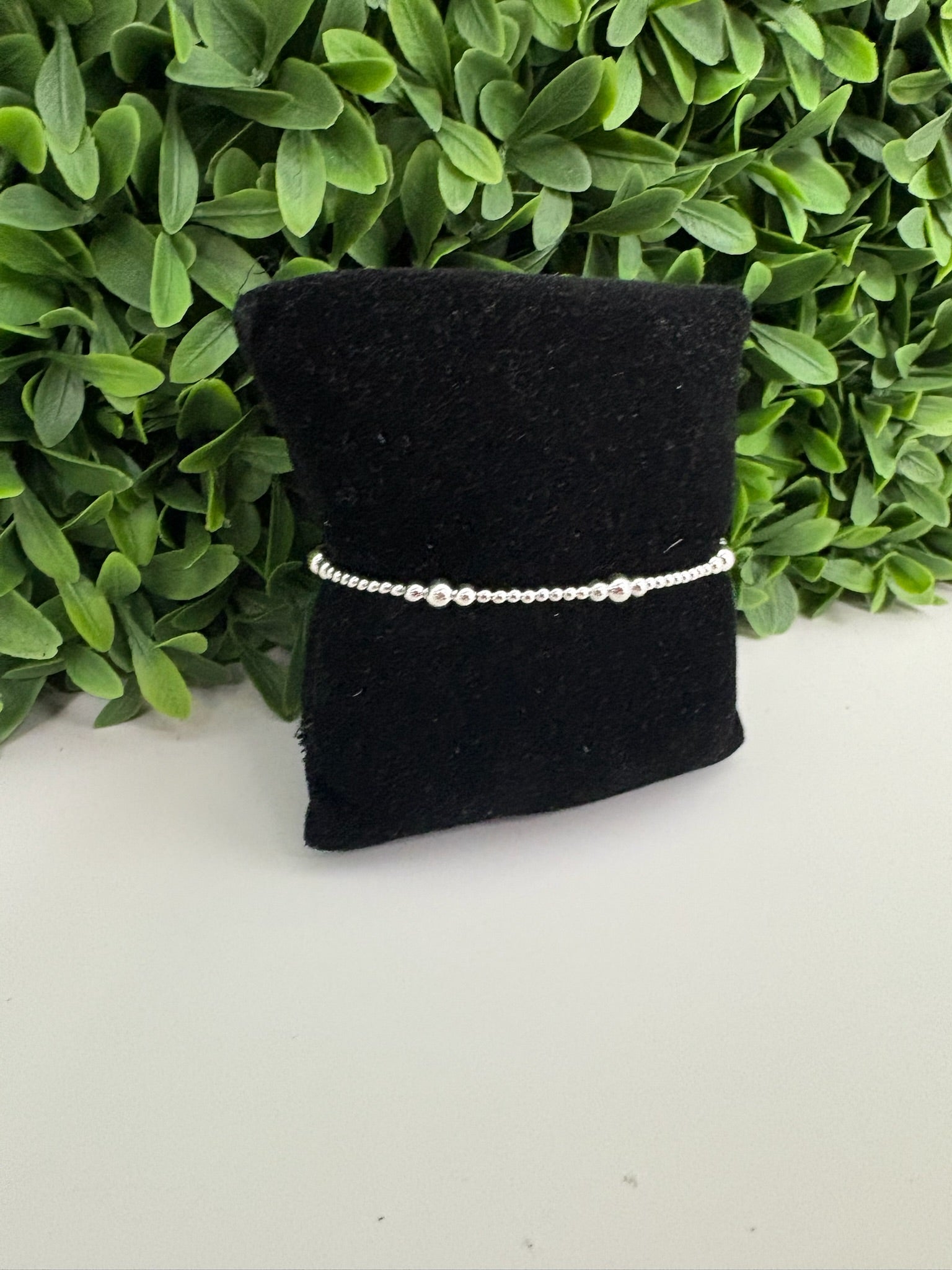 PURPOSE 4MM BEAD BRACELET - STERLING