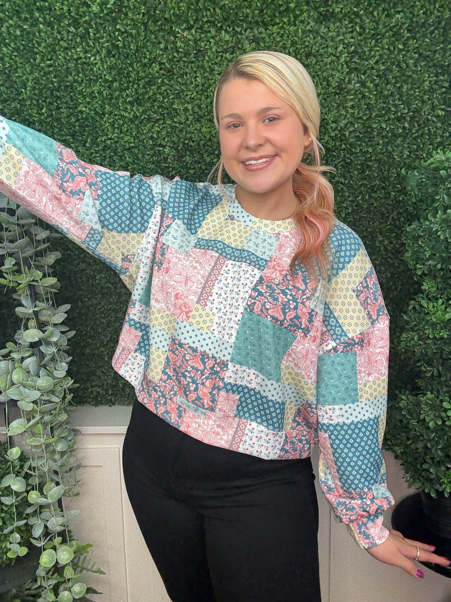 LANEY PULLOVER - QUILT PATTERN