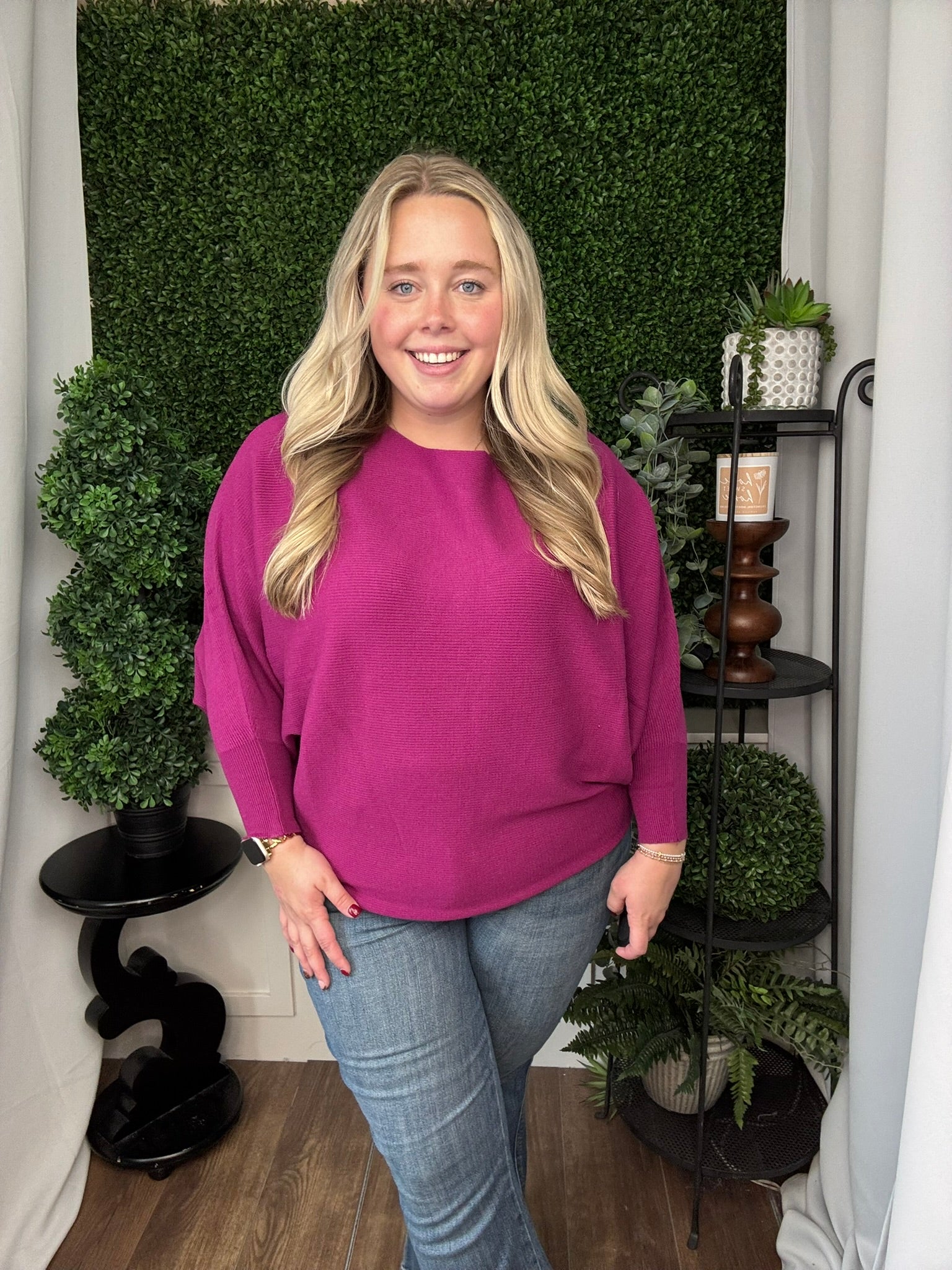 DOLEMAN PULLOVER - PURPLE