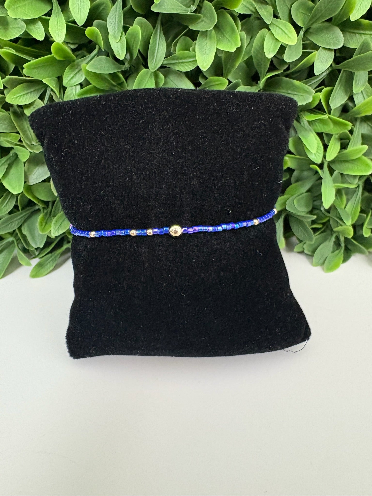 HOPE UNWRITTEN BRACELET - BLUE METALLIC