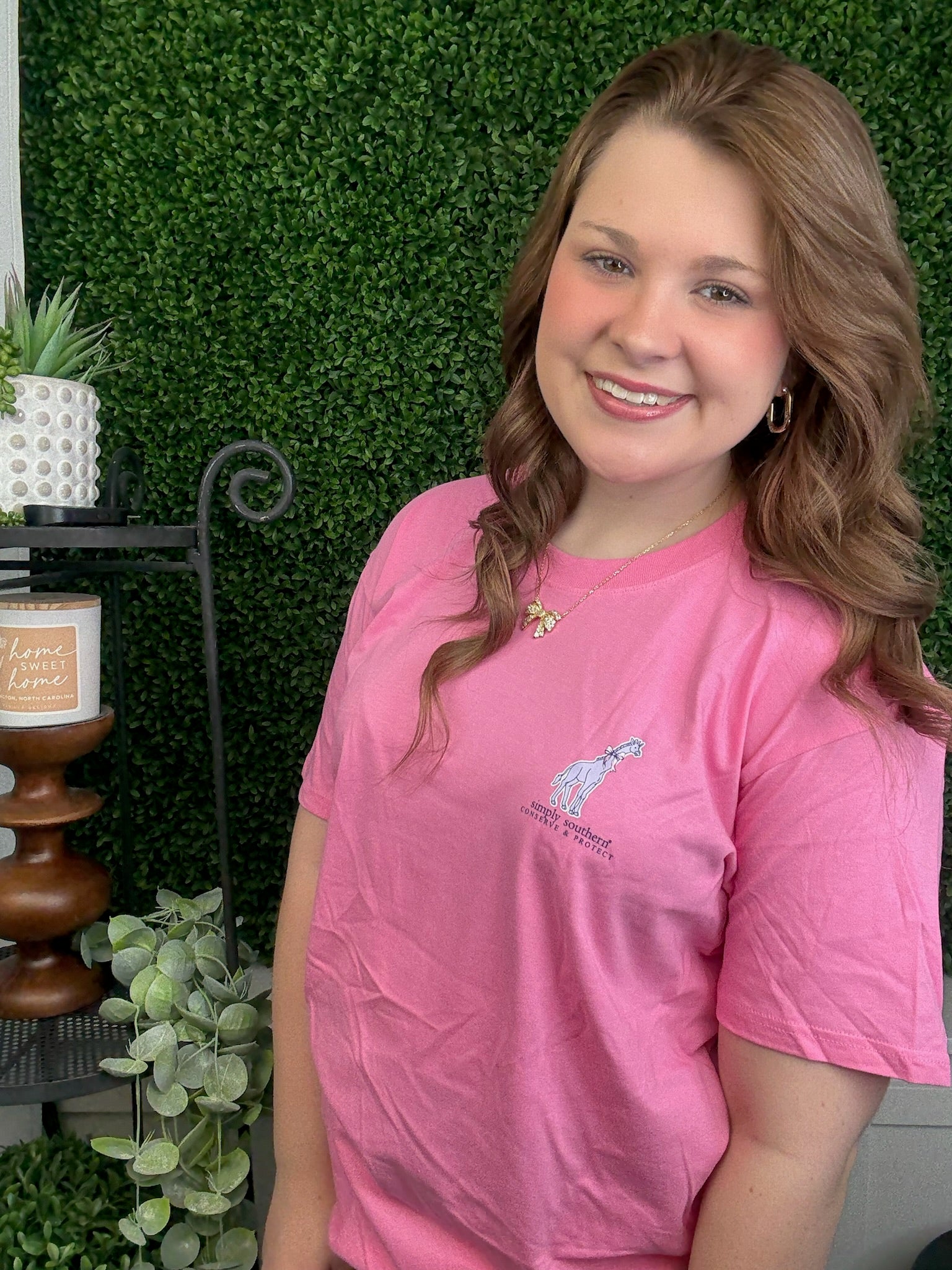 TRACK - FLORAL GIRAFFE SS - FANCY CANDY