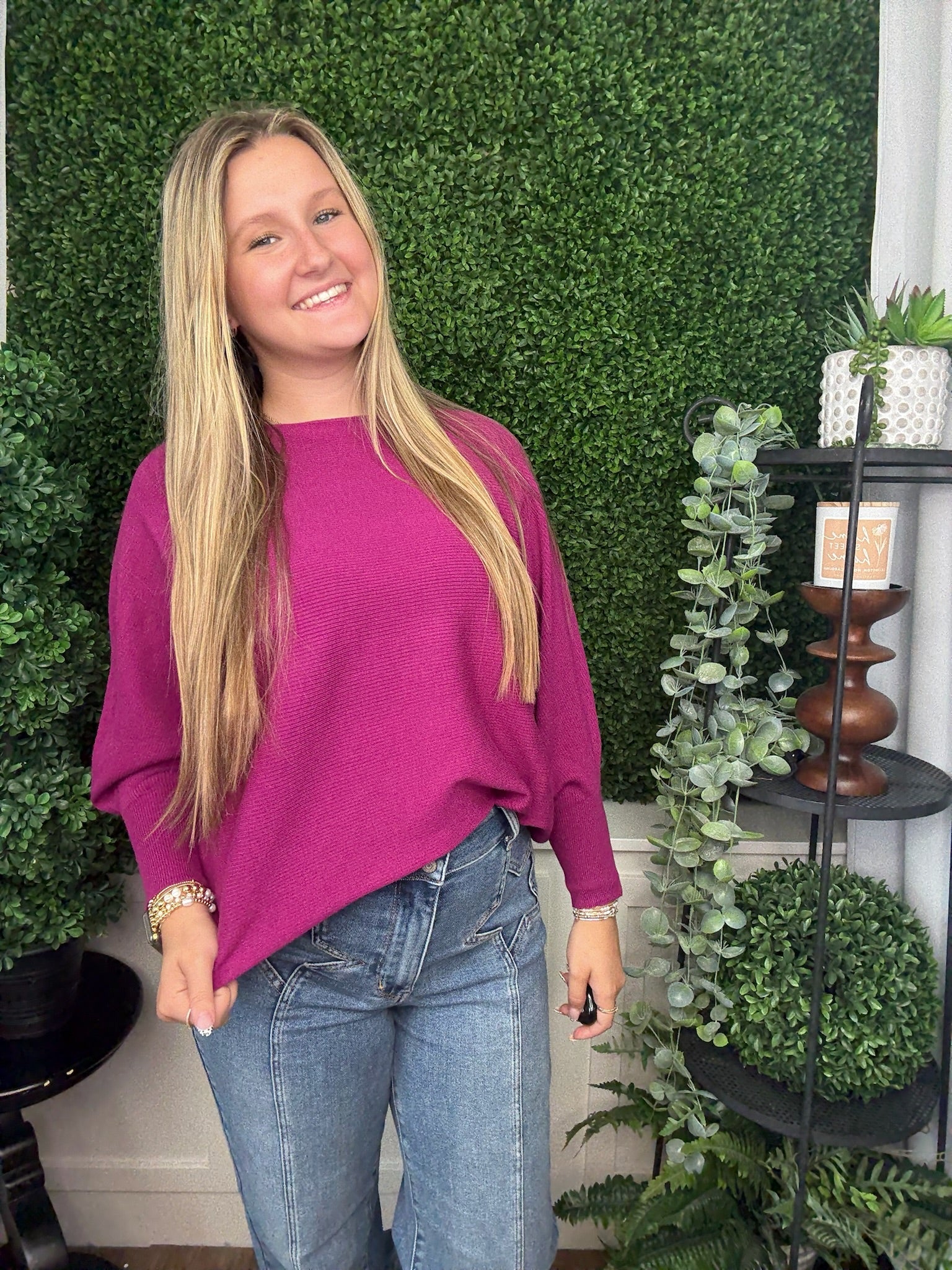 DOLEMAN PULLOVER - PURPLE