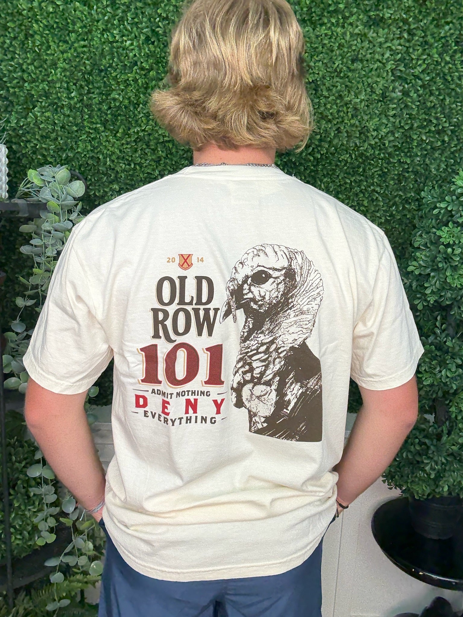 THE 101 POCKET TEE - IVORY