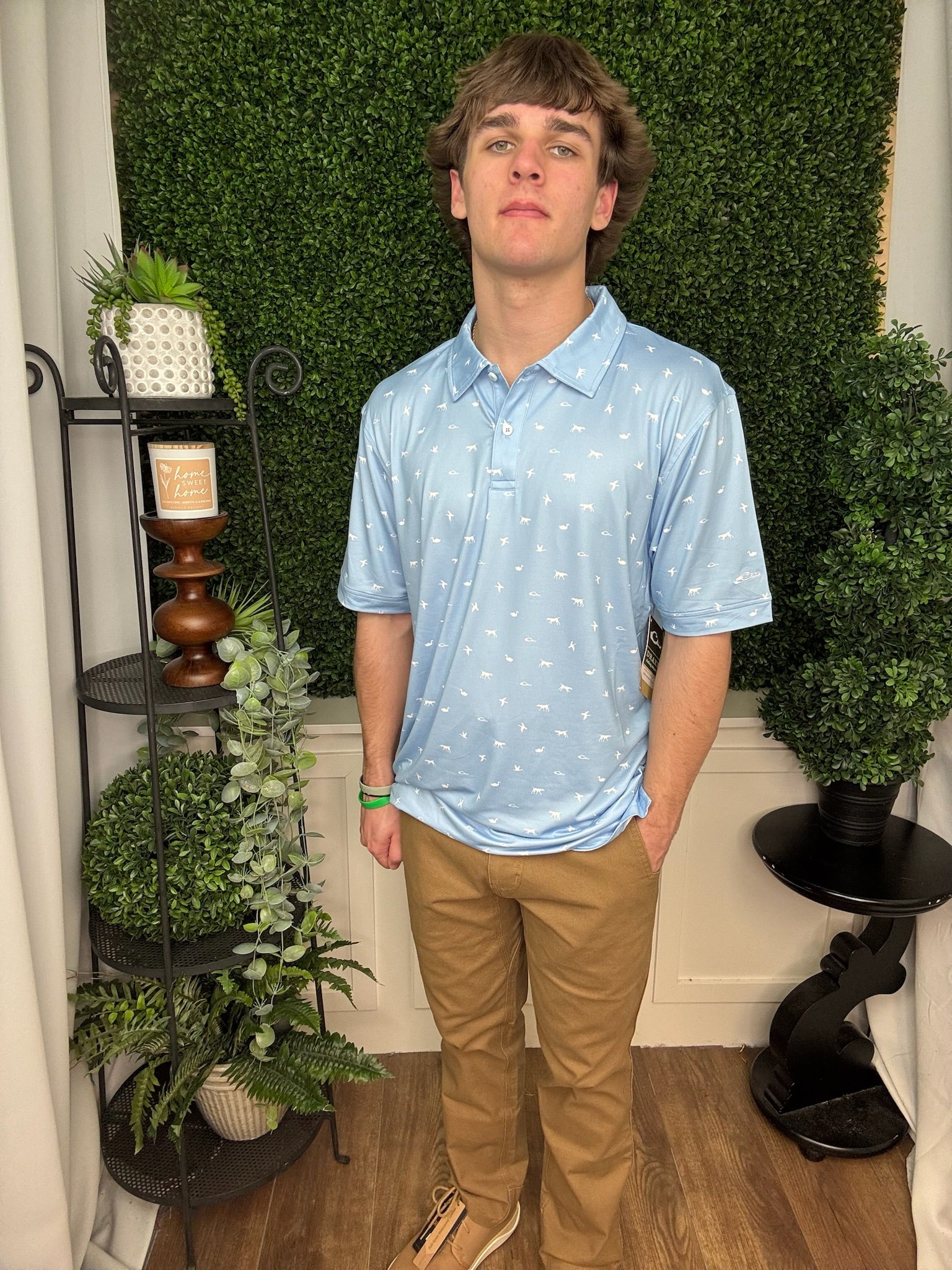 PERFORMANCE PRINT POLO - OPEN AIR