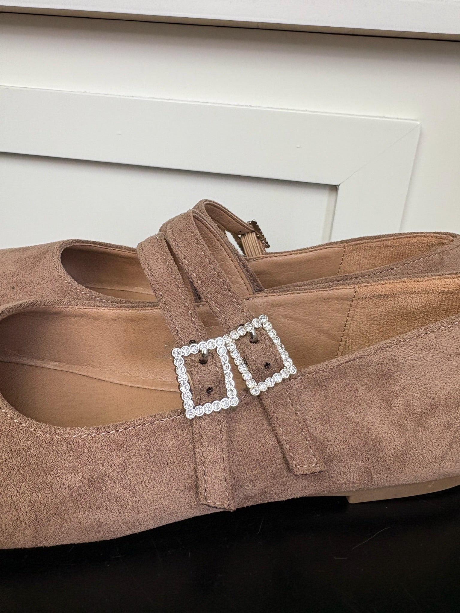 OWN IT - WALNUT FAUX SUEDE