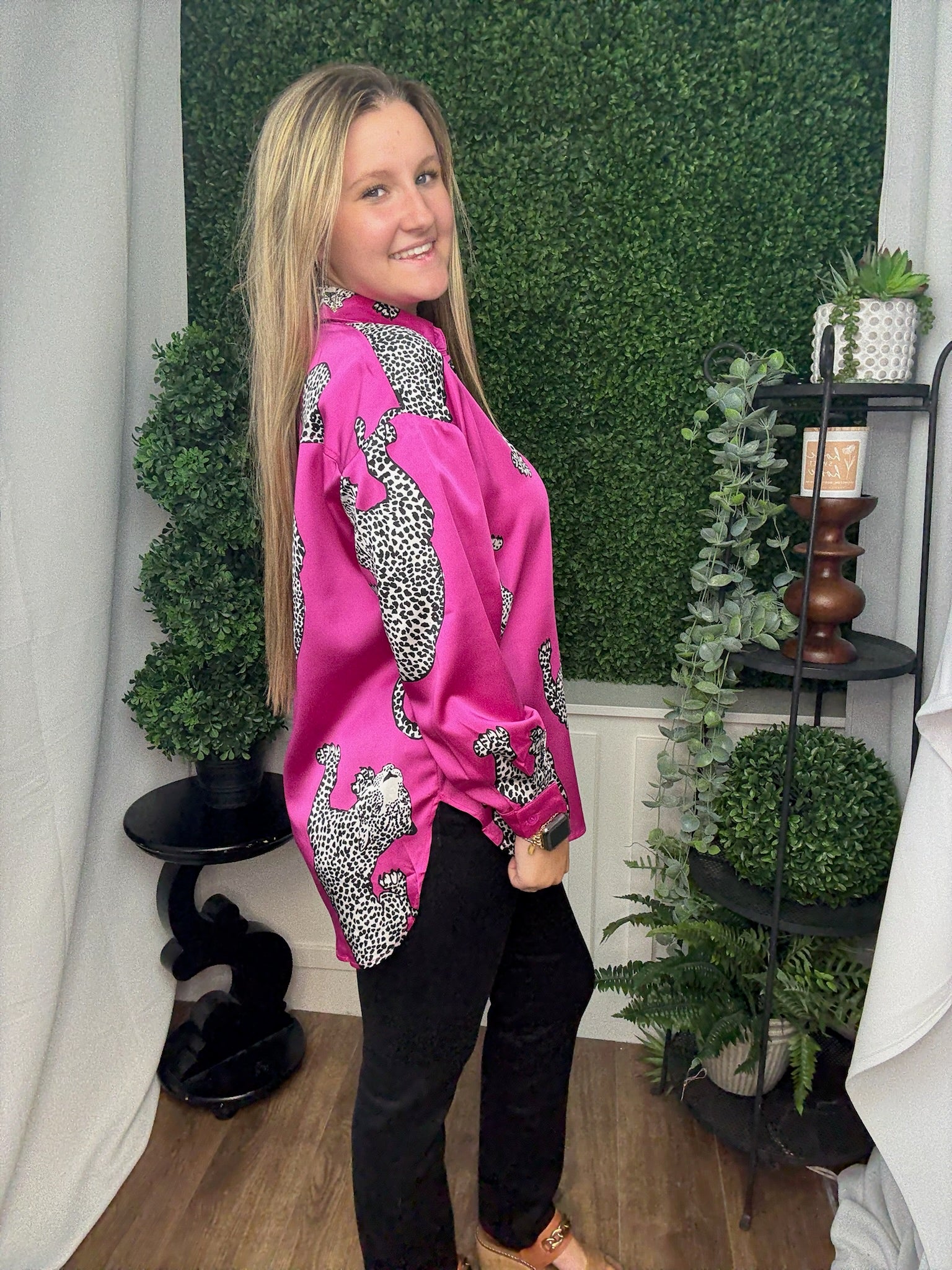 MELISSAS ANIMAL PRINT TOP