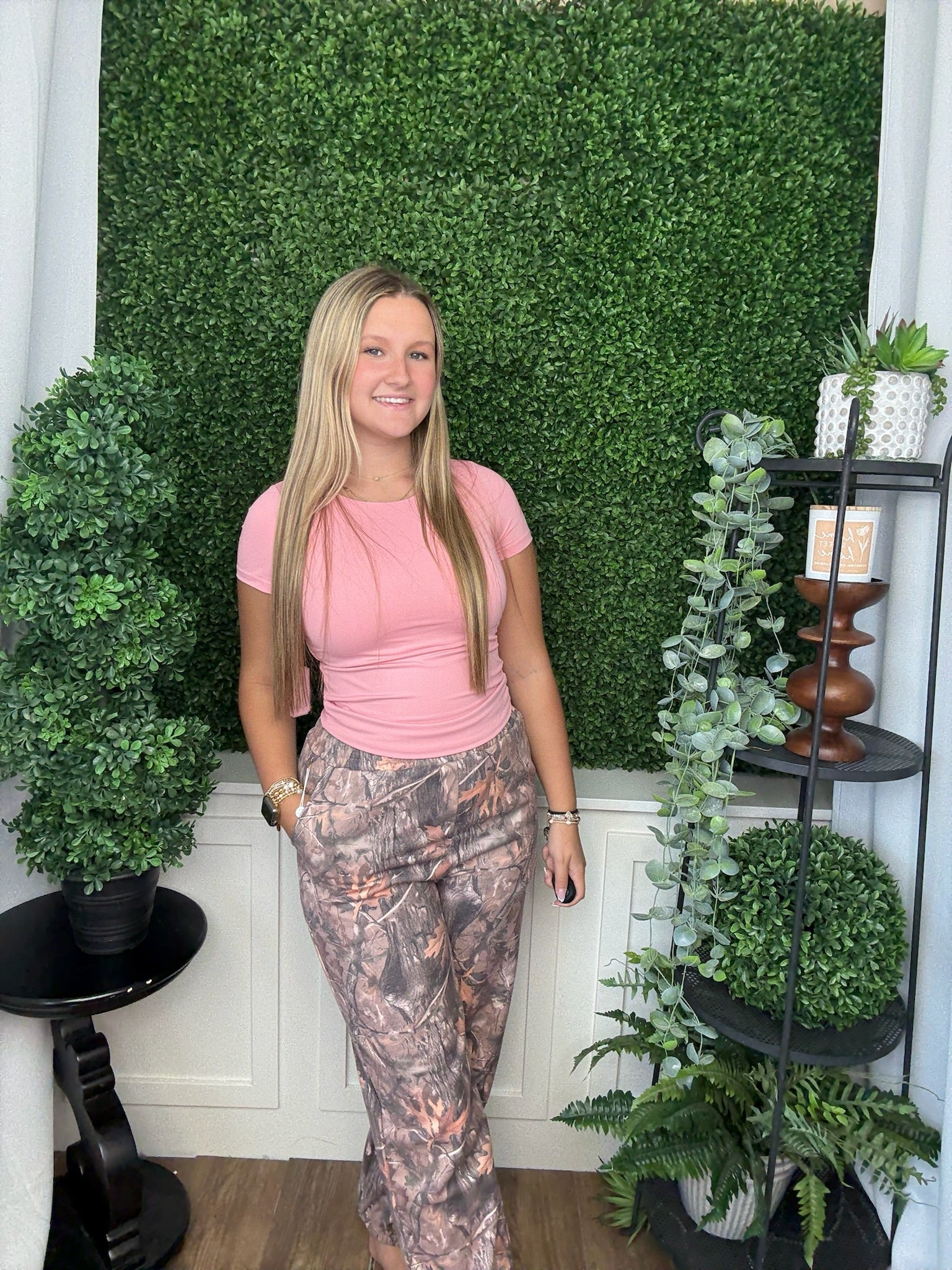 DOUBLE LAYER TEE (0225) - PETAL