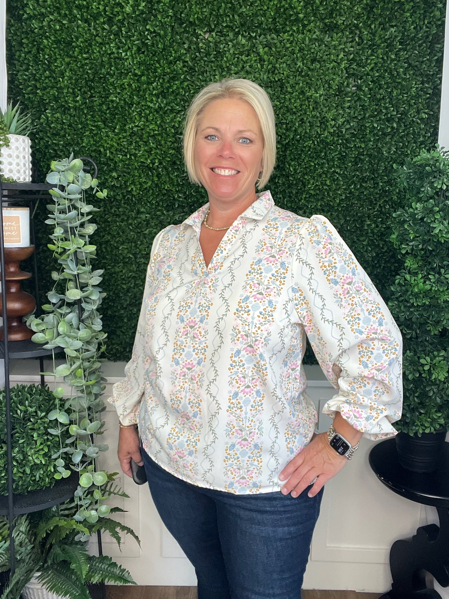 TOP KAYLA IVY LANE IVORY