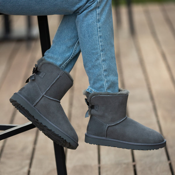 Ugg Bailey Bow II Grey