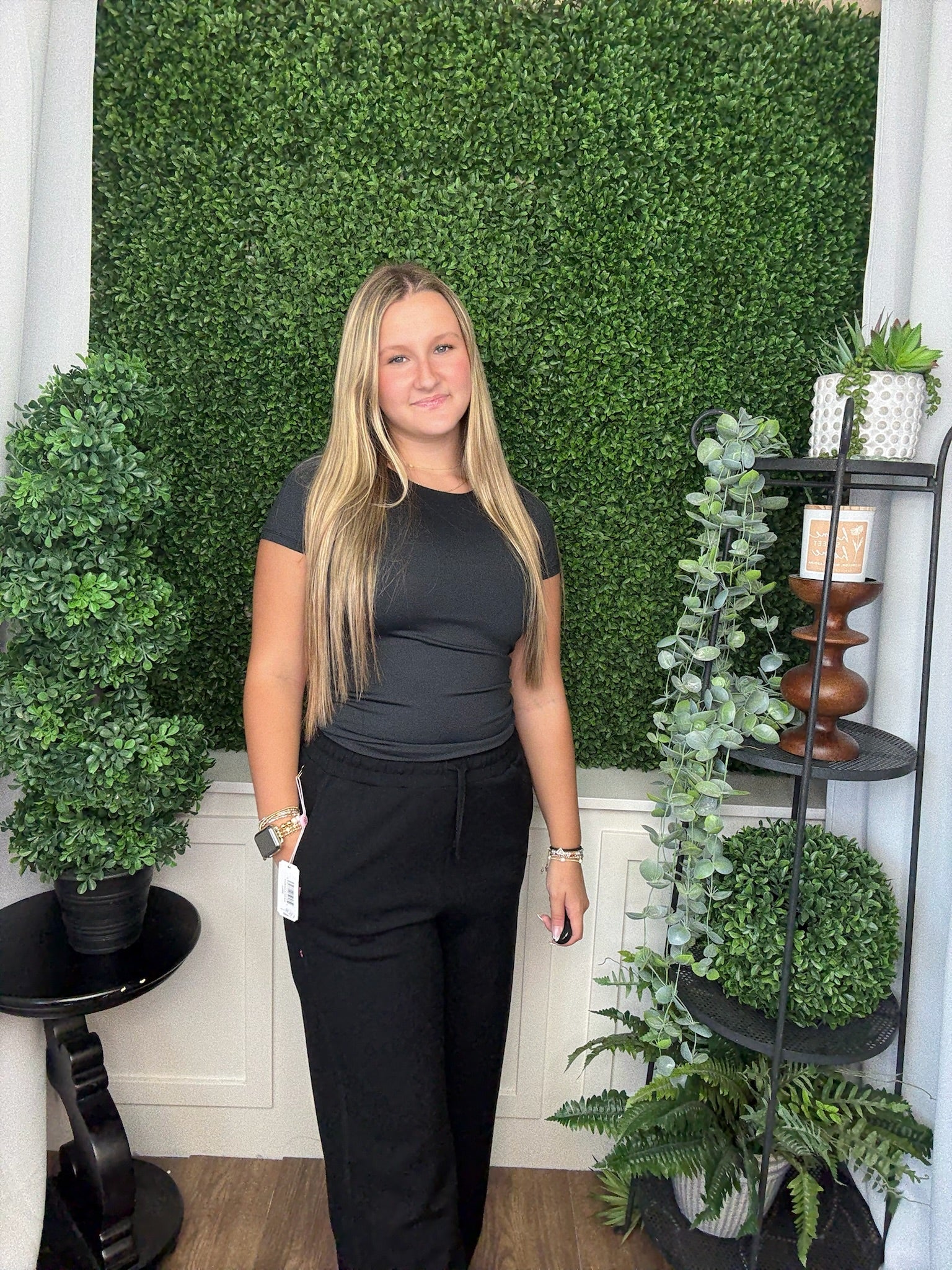 DOUBLE LAYER TEE (0225) - BLACK