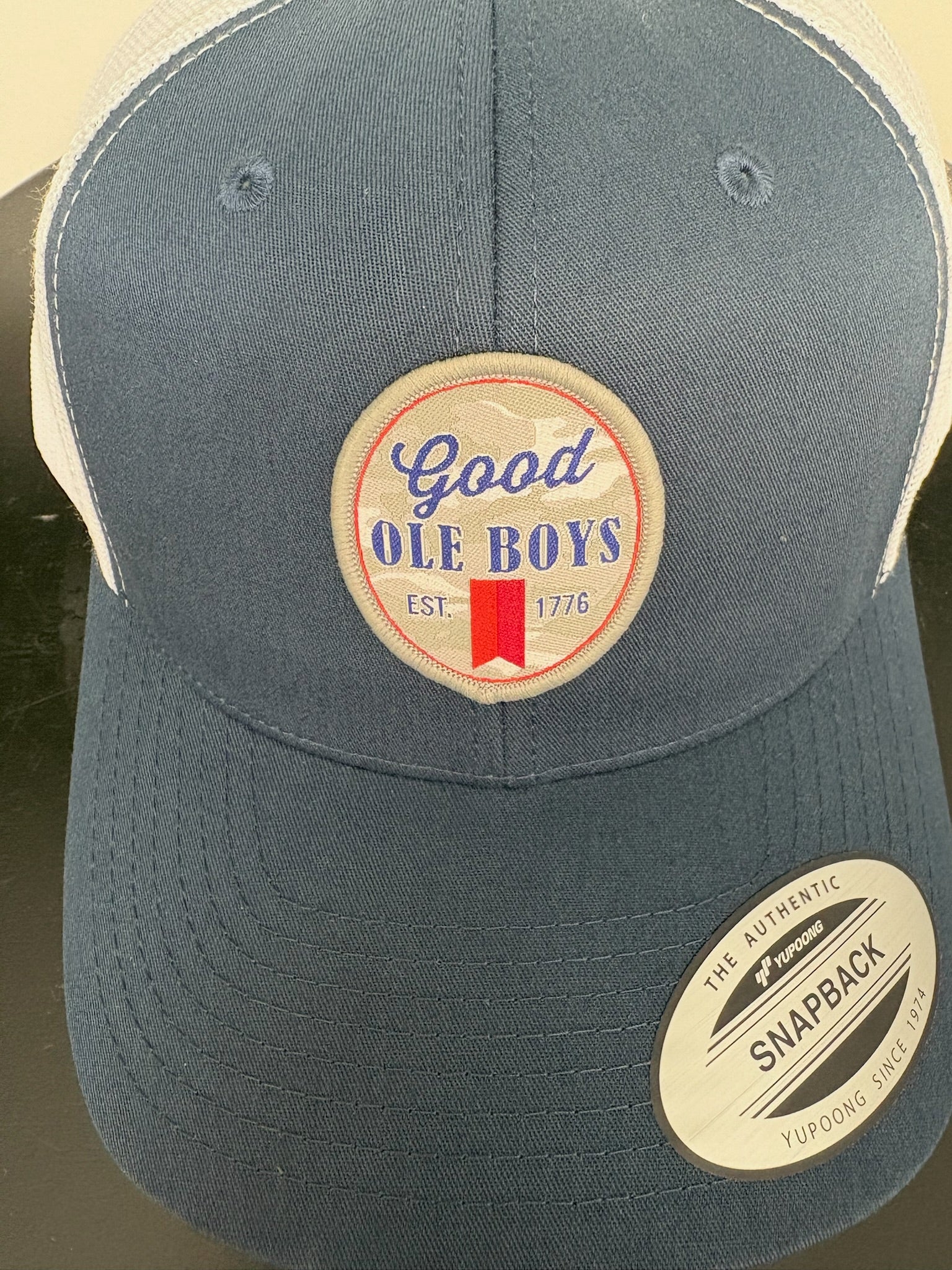 GOB ULTRA PATCH HAT NAVY/WHITE