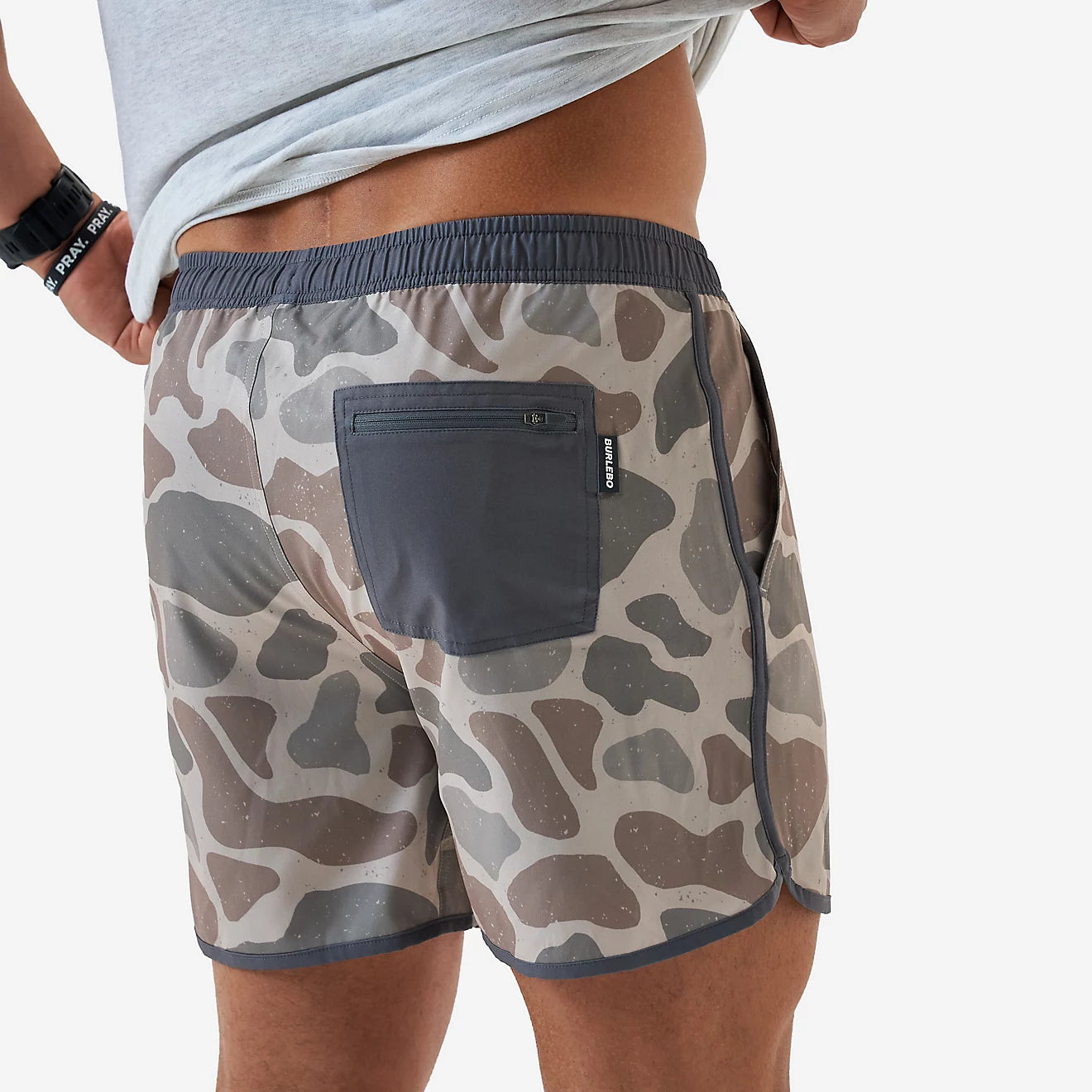 JUMBO DEER CAMO SWIM TRUNKS