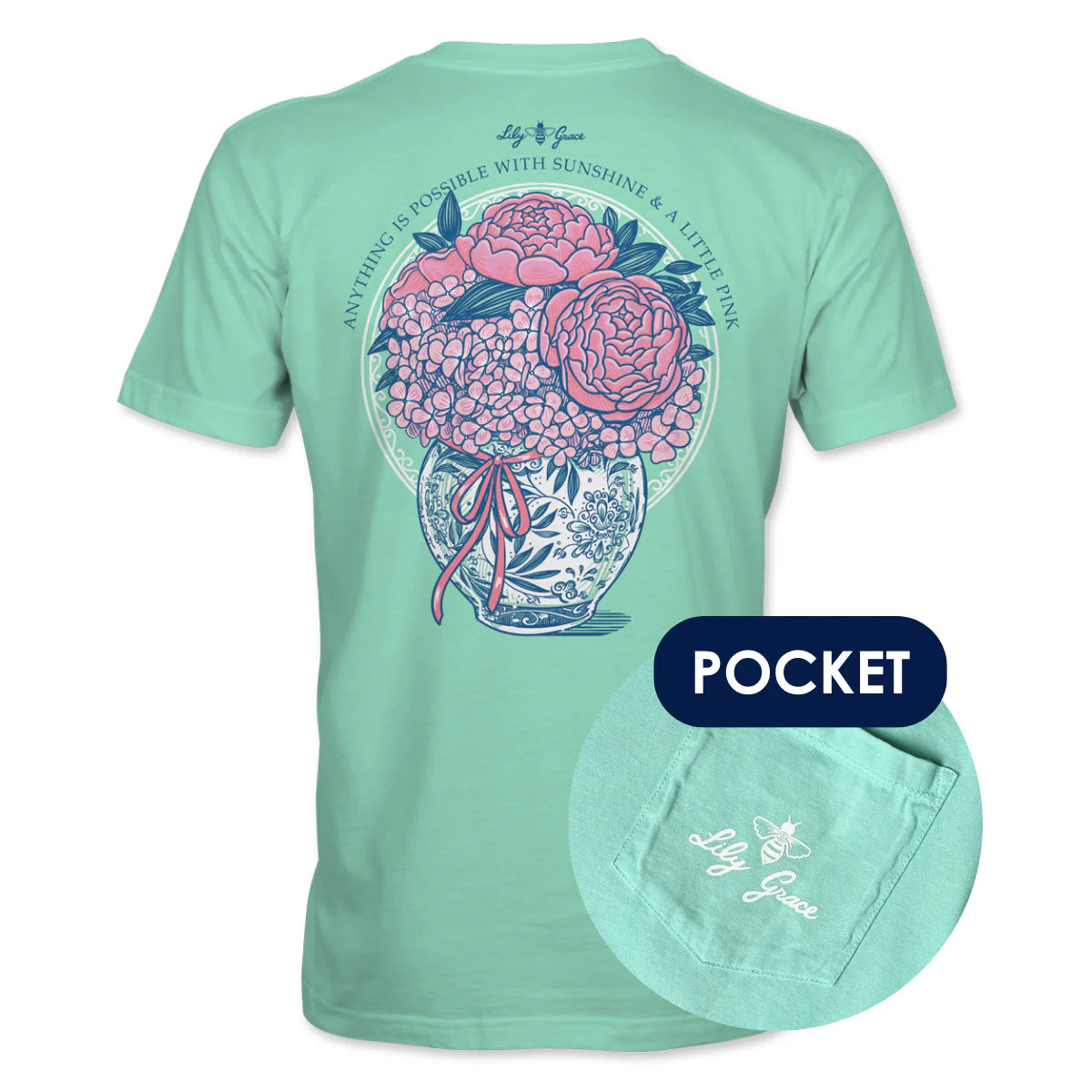 PEONY HYDGRANEA SS - MINT