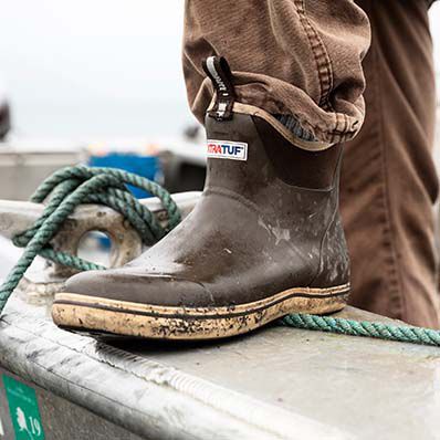 6" ANKLE DECK BOOT BROWN