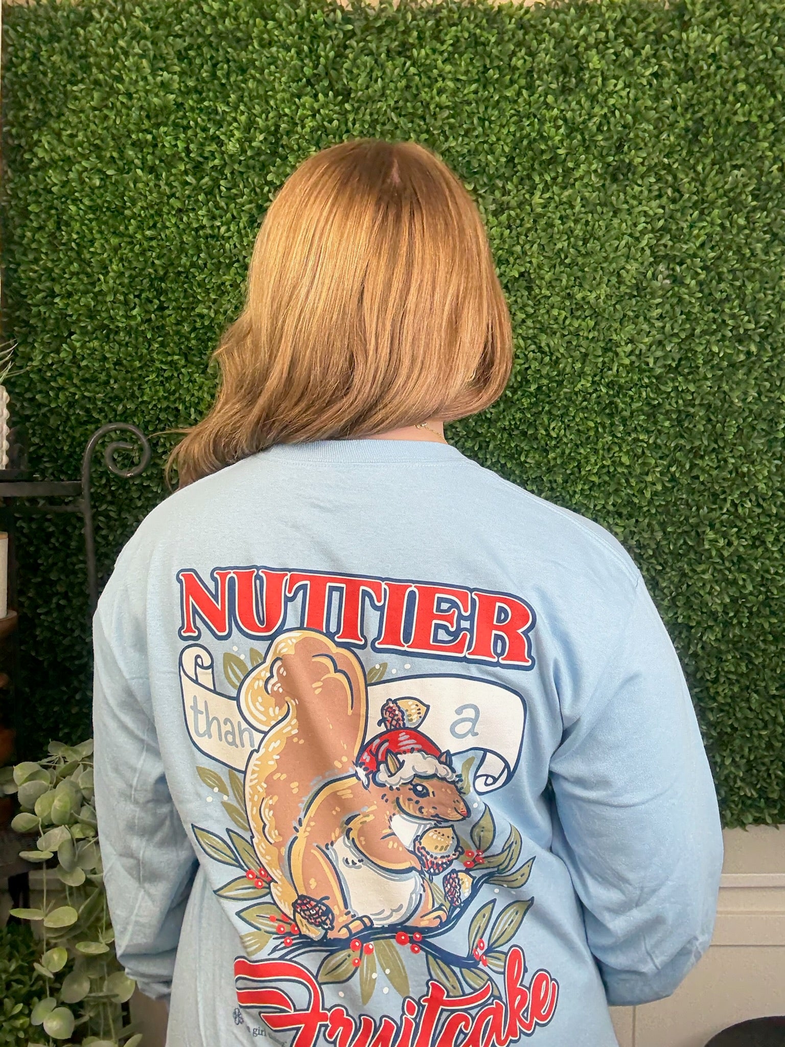 NUTTIER THAN A FRUITCAKE LS LT BLUE