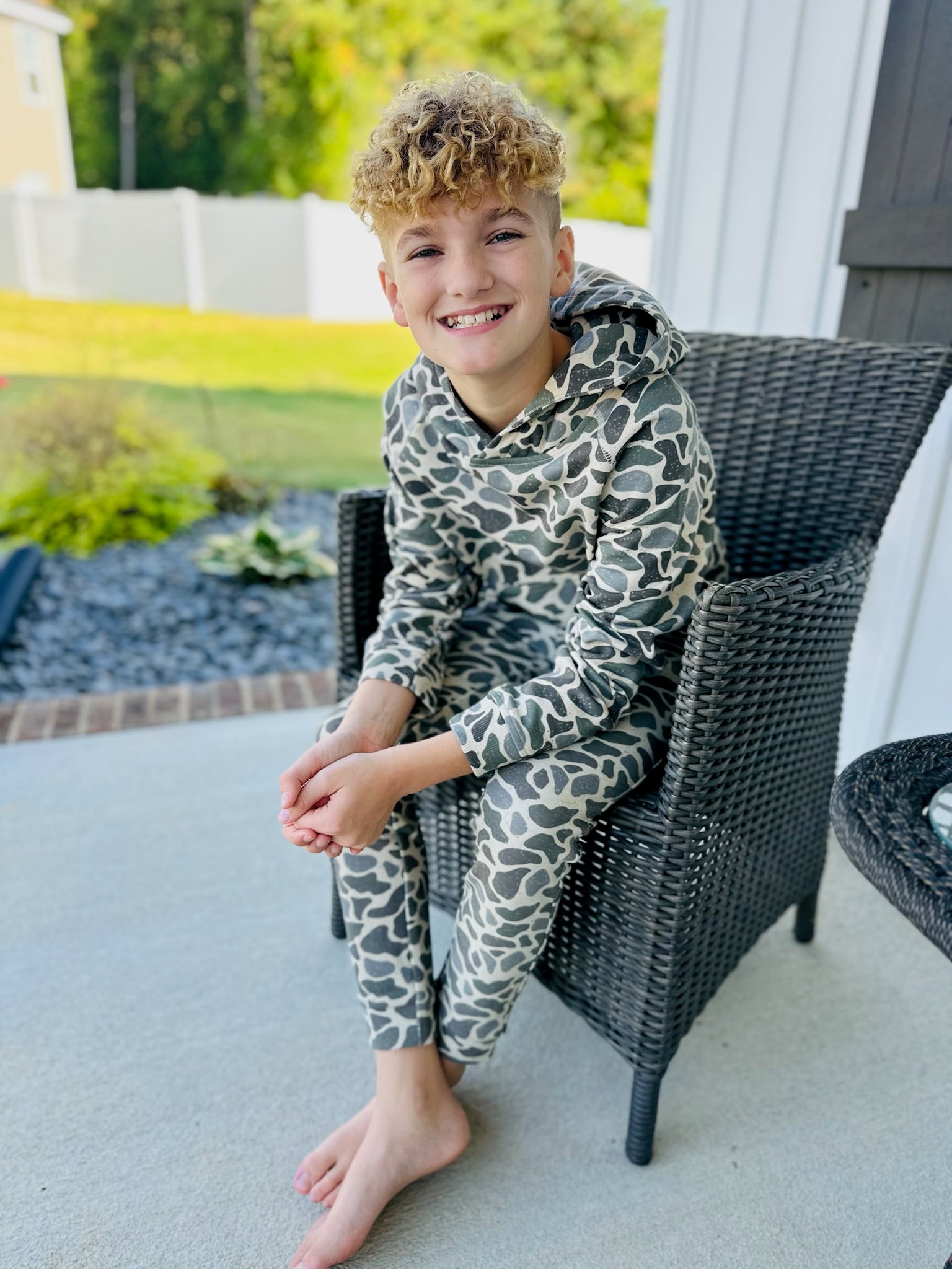 YOUTH - FLEECE JOGGER - CLASSIC DEER CAMO