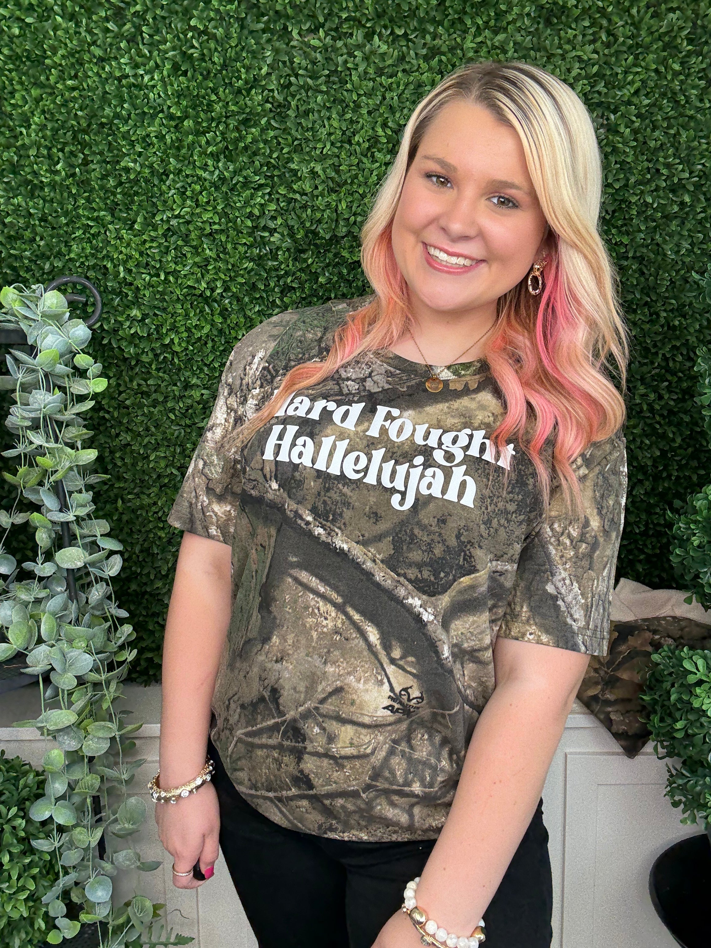 HARD FOUGHT HALLELUJAH SS - REAL TREE