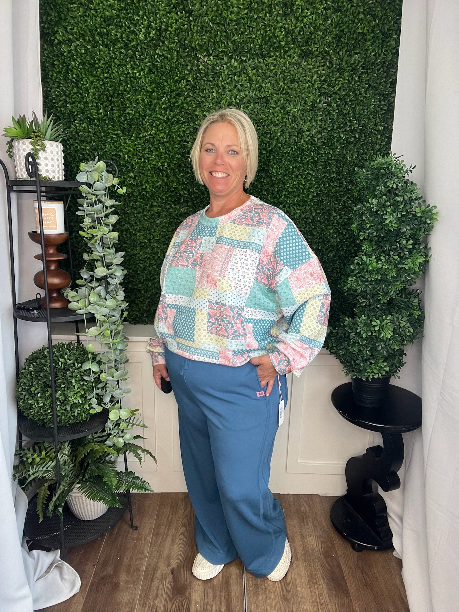 LANEY PULLOVER - QUILT PATTERN