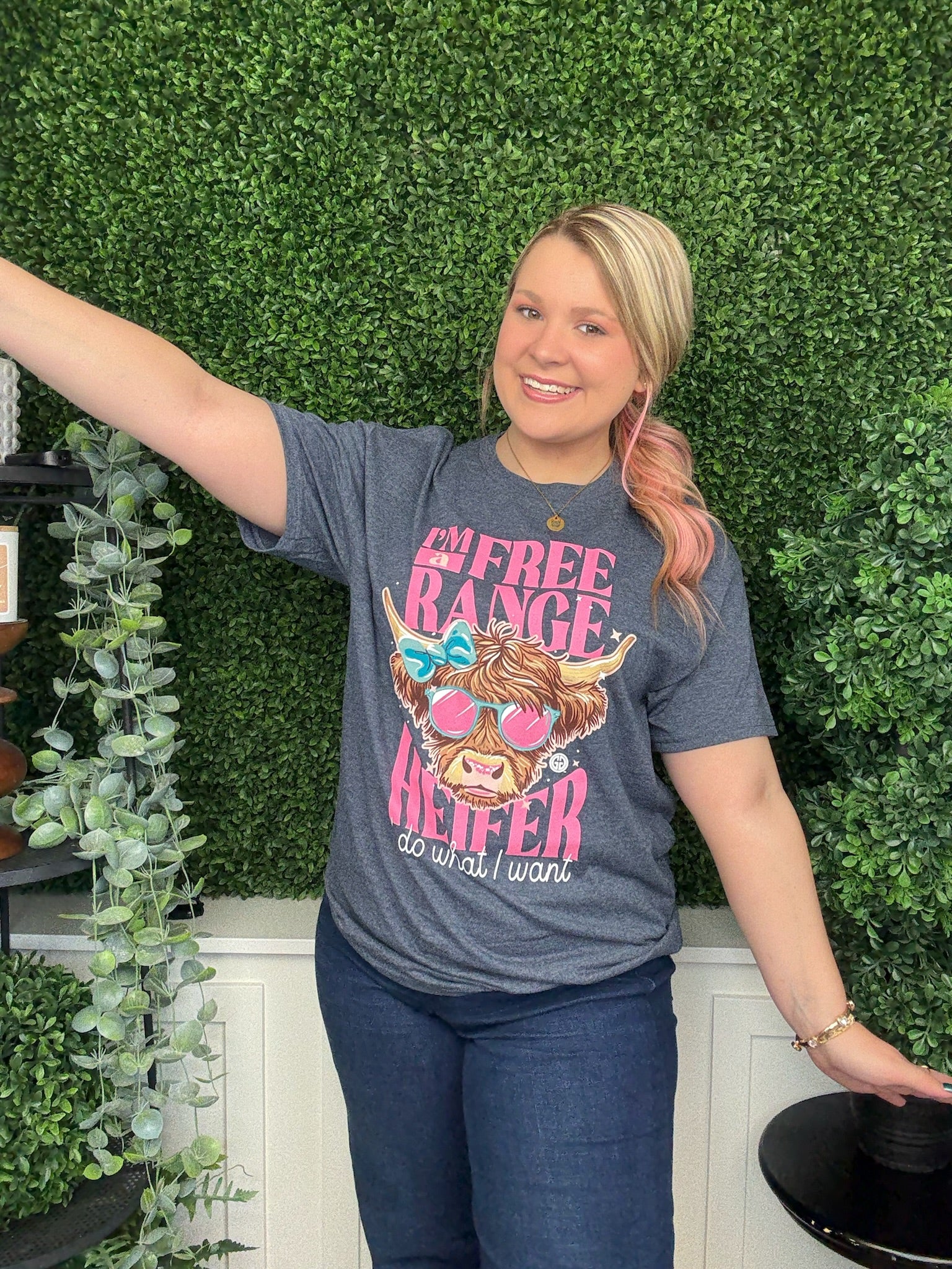 FREE RANGE SS - HEATHER NAVY