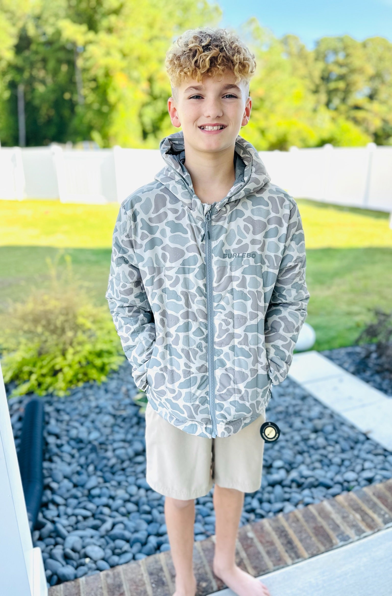 YOUTH - PUFFER JACKET - CLASSIC DEER CAMO