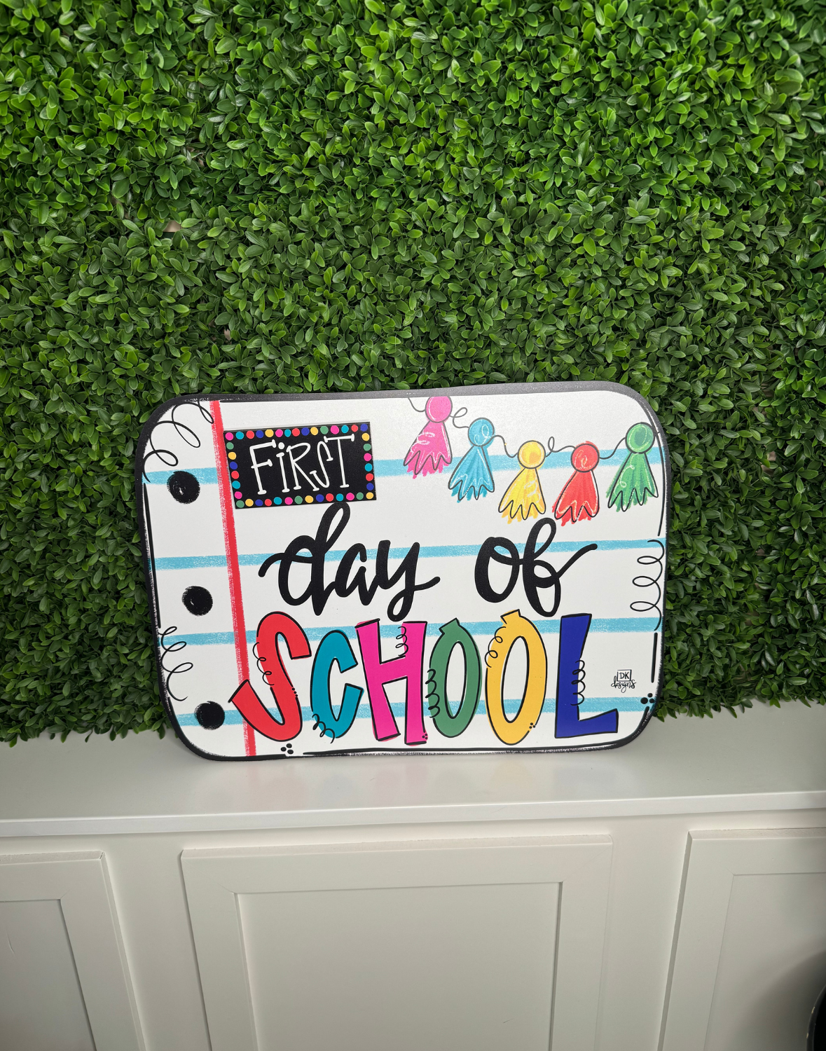 FIRST DAY OF SCHOOL SIGN (4PC SET)