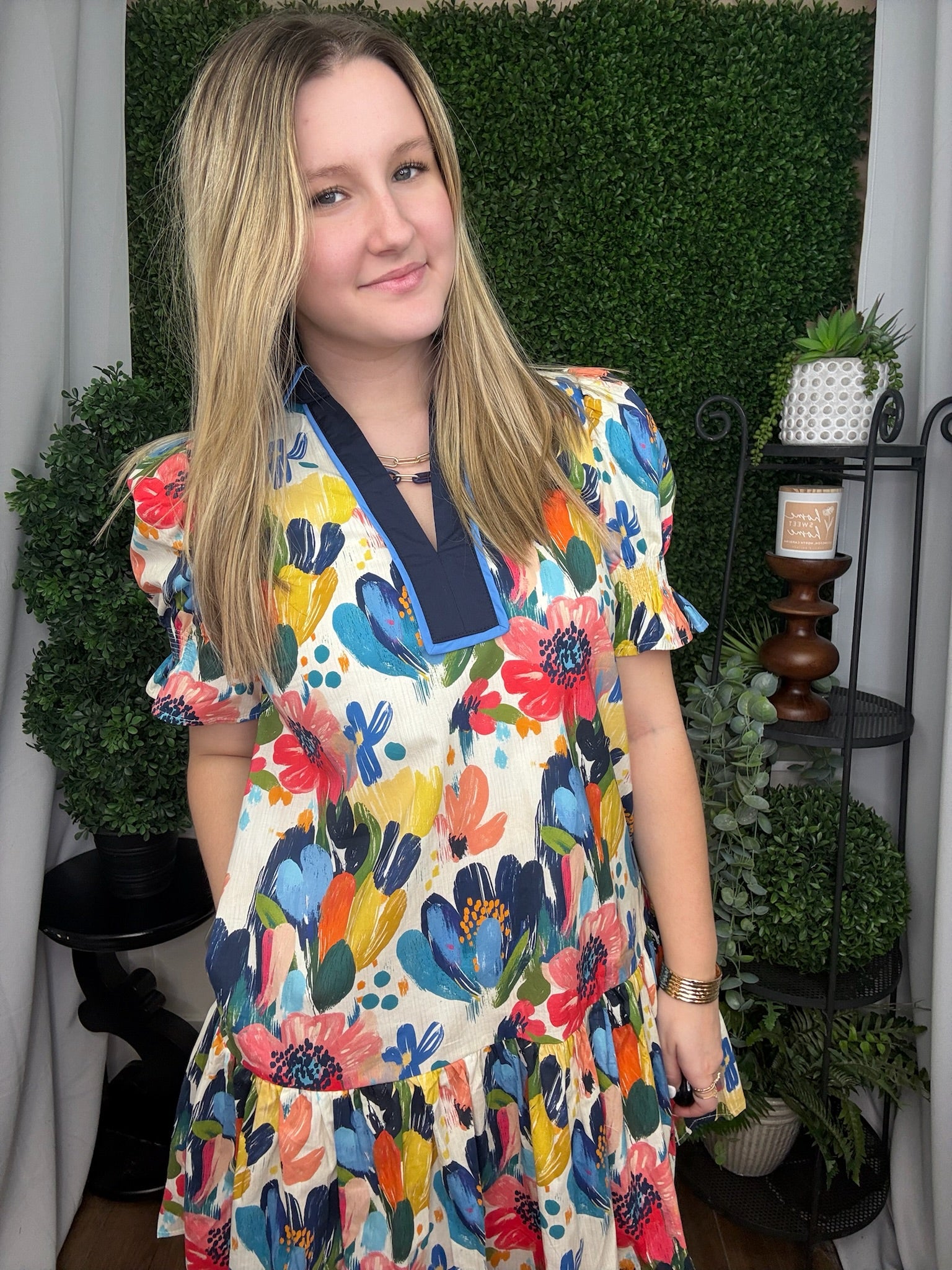 MULTI COLOR MINI DRESS