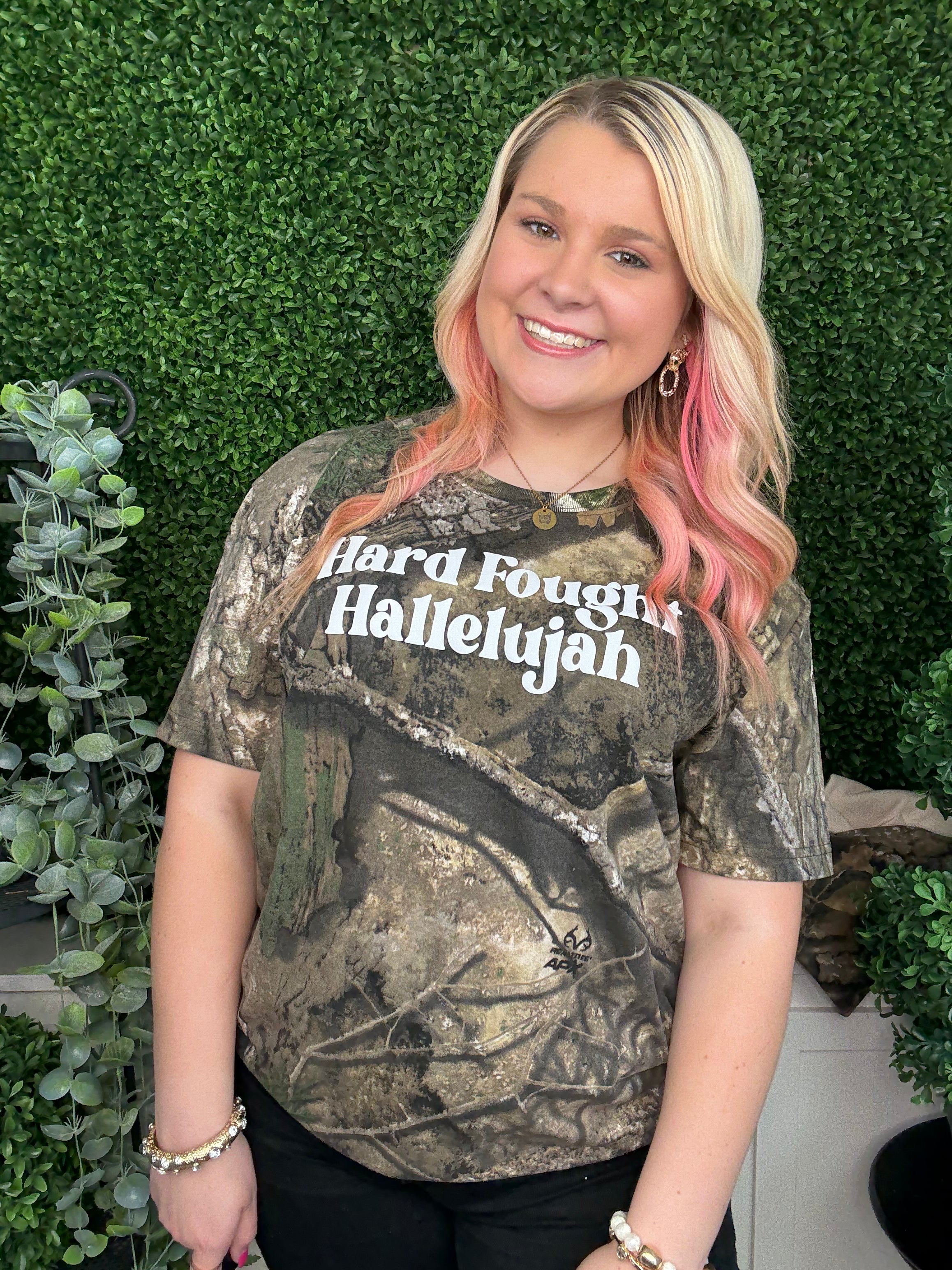 HARD FOUGHT HALLELUJAH SS - REAL TREE