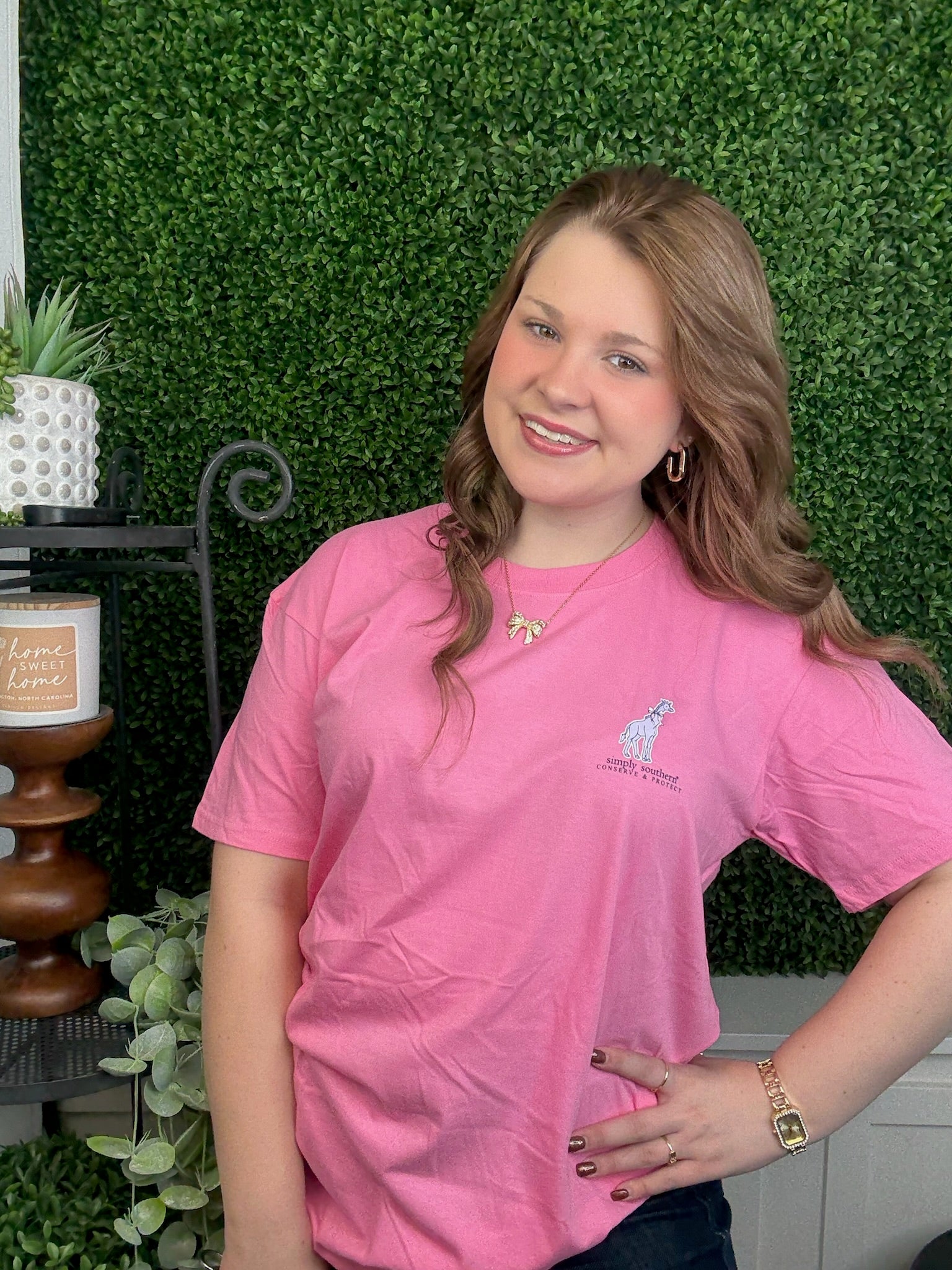 TRACK - FLORAL GIRAFFE SS - FANCY CANDY