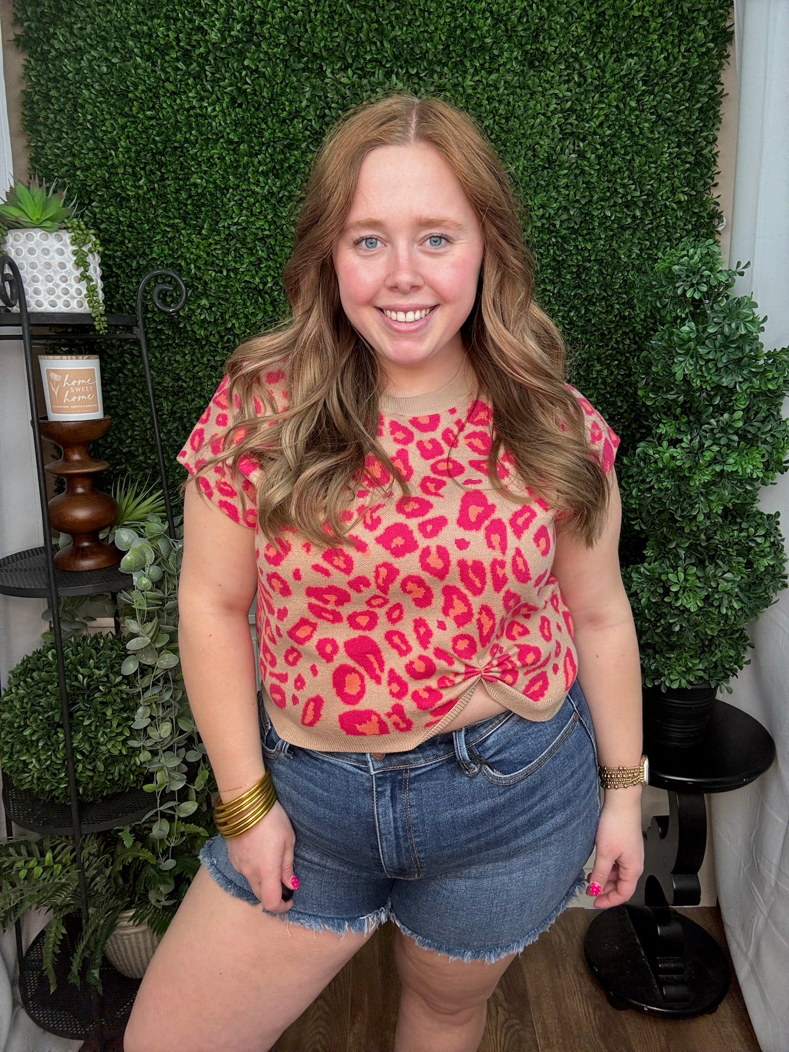 SHORT SLEEVE SWEATER