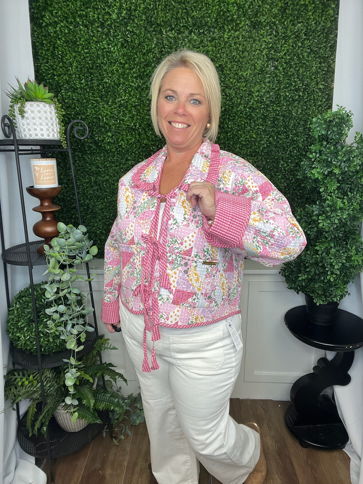 OPHELIA JACKET - MULTI FLORAL