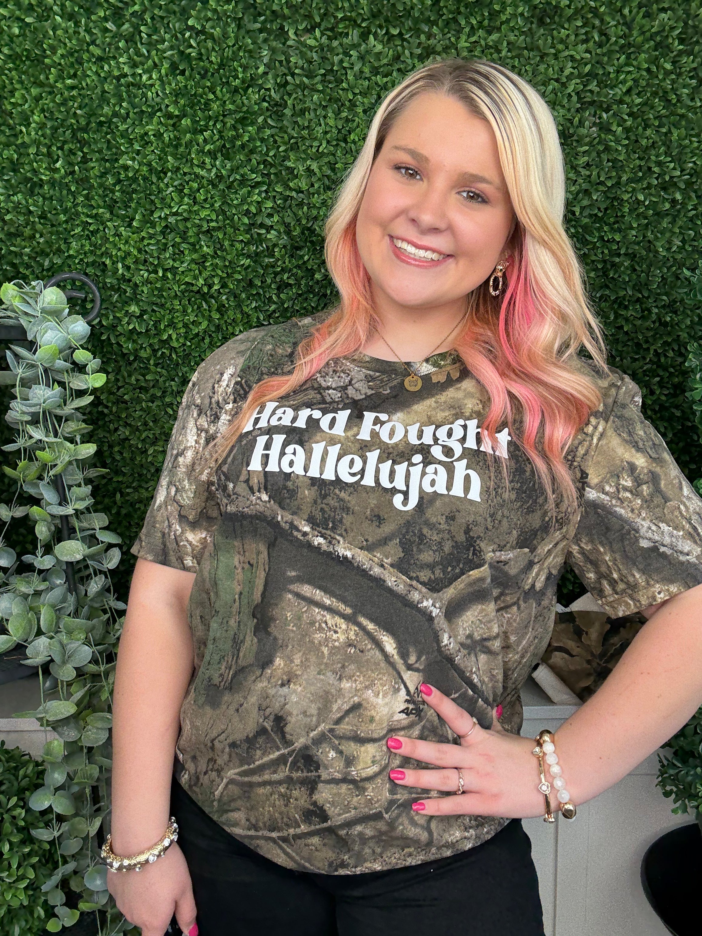 HARD FOUGHT HALLELUJAH SS - REAL TREE