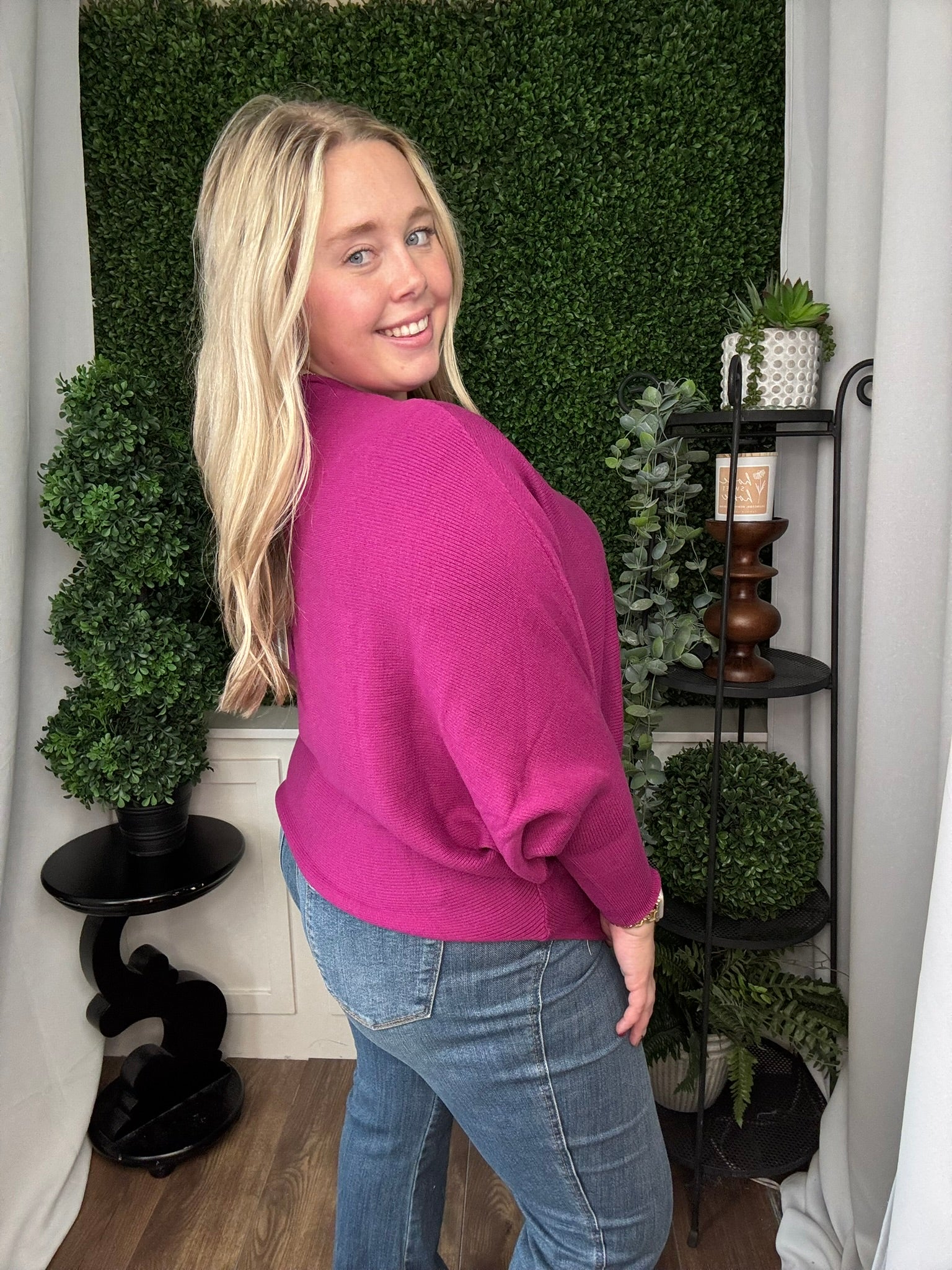 DOLEMAN PULLOVER - PURPLE