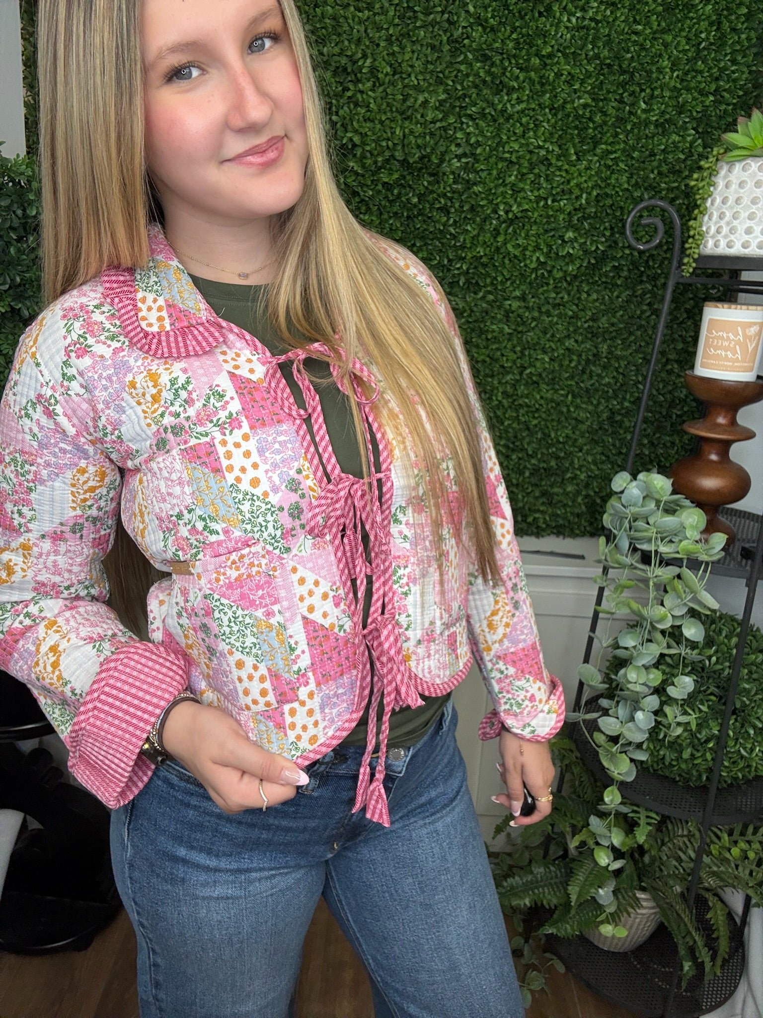 OPHELIA JACKET - MULTI FLORAL