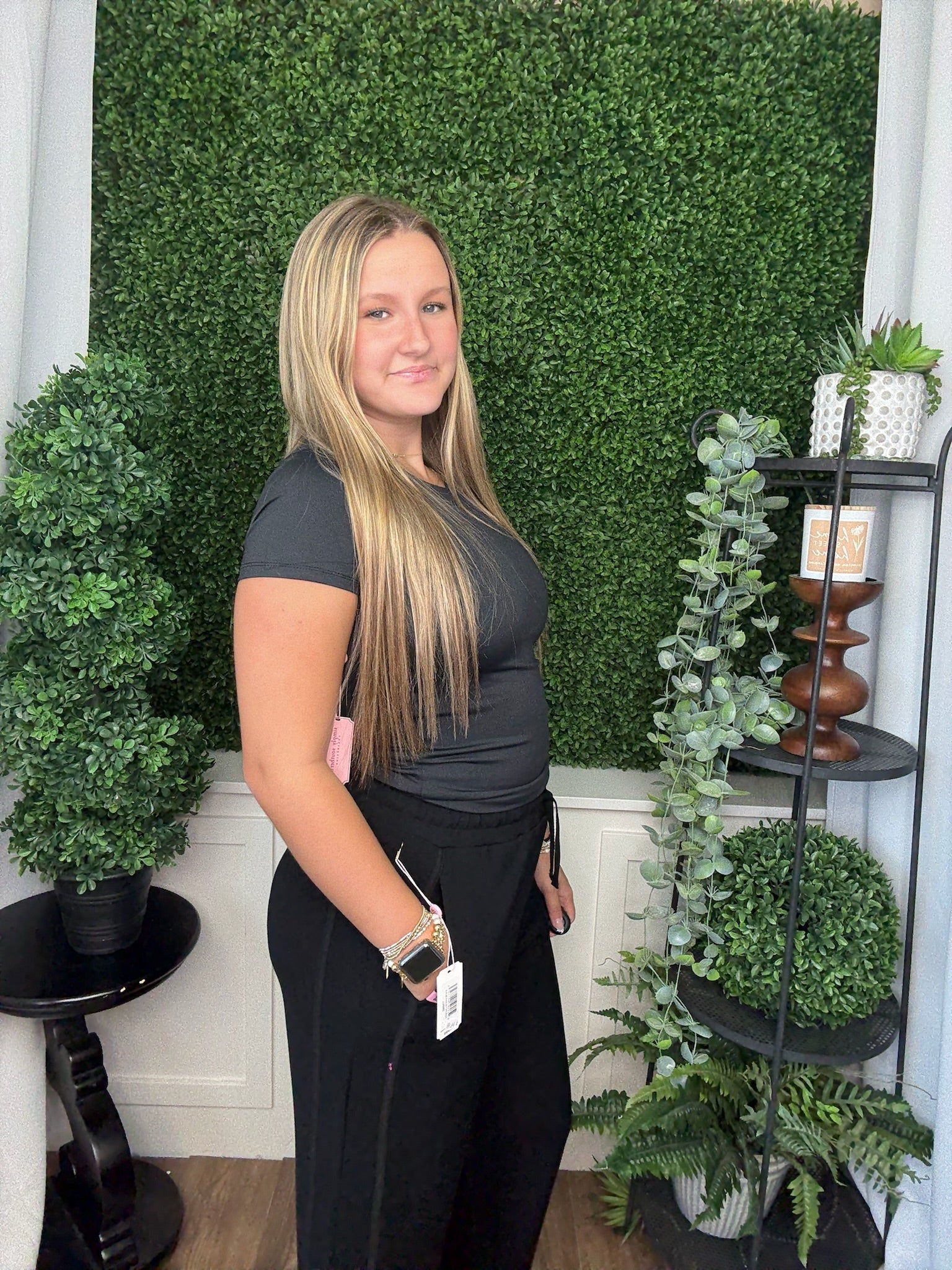 DOUBLE LAYER TEE (0225) - BLACK