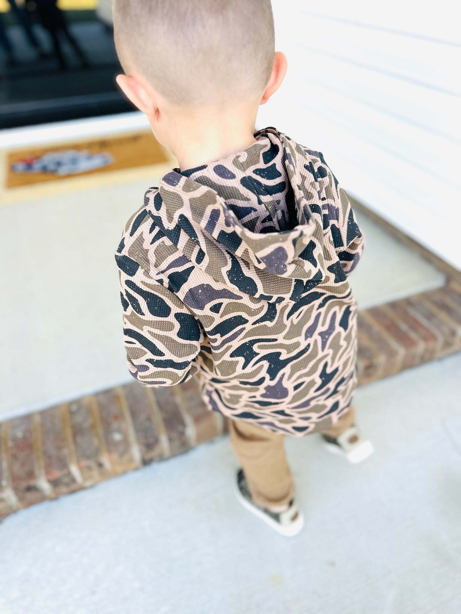 YOUTH - THERMAL HOODIE - GUAGE CAMO