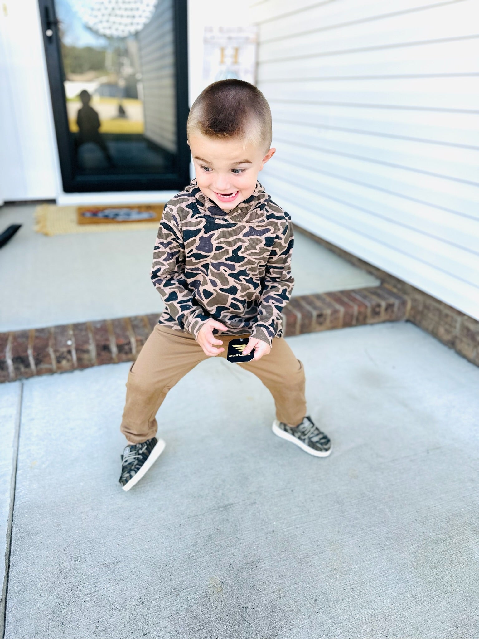 YOUTH - THERMAL HOODIE - GUAGE CAMO