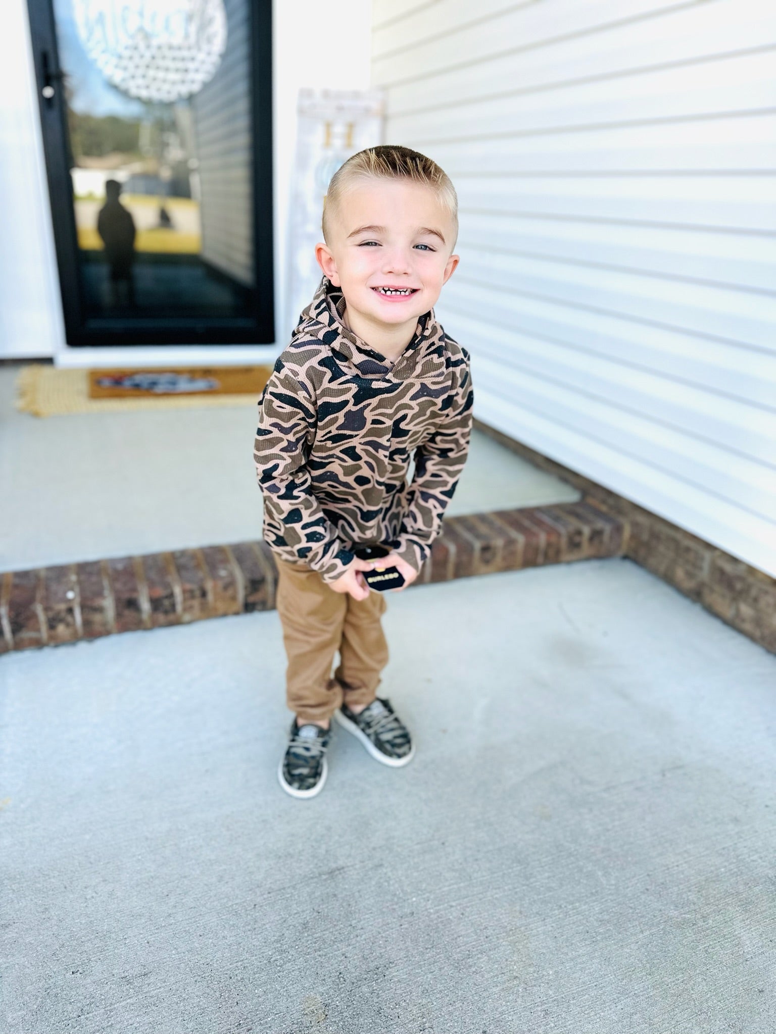 YOUTH - THERMAL HOODIE - GUAGE CAMO